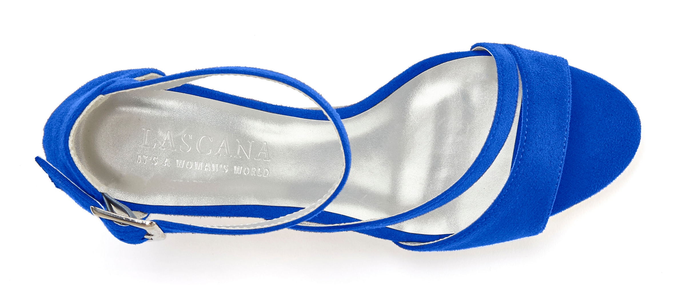 LASCANA Sandalette »Sommerschuh«, High-Heel-Sandalette,Riemchensandalette,Sommerschuh mit Riemchen VEGAN