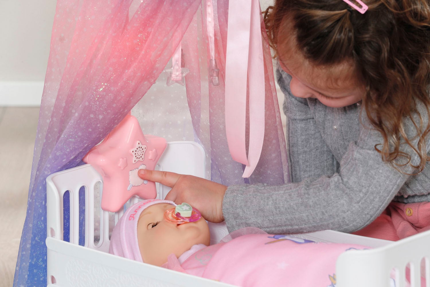 Baby Annabell Puppenbett »Baby Annabell® Sweet Dreams Bett«, mit Sound