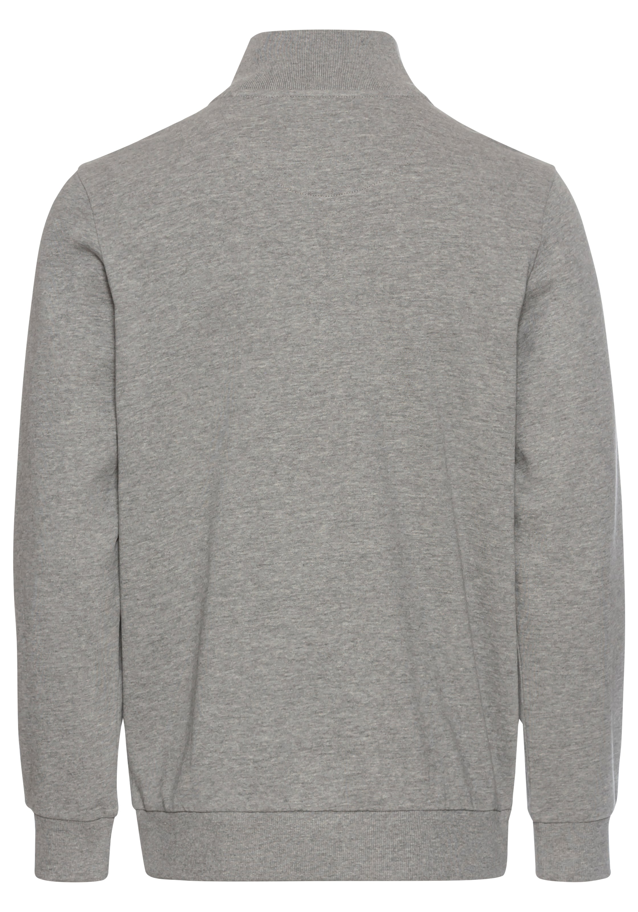 DELMAO Sweatshirt, mit Henley Kragen - NEUE KOLLEKTION