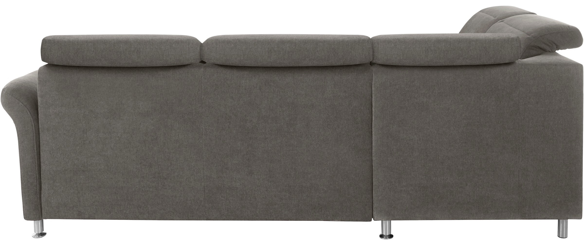 sit&more Ecksofa »Darwin L-Form«, inklusive Federkern, wahlweise mit Kopfteilverstellung, Bettfunktion