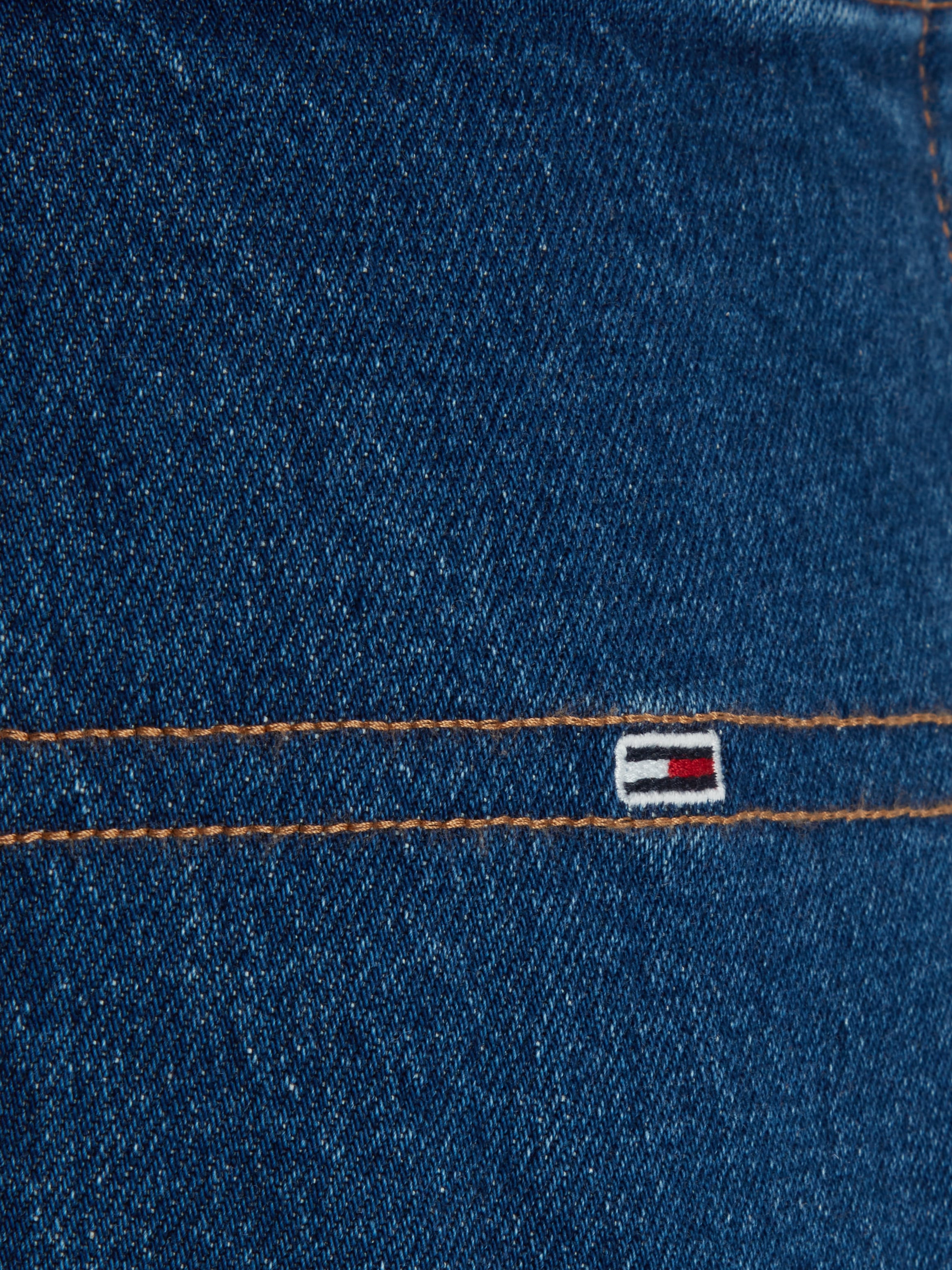 Tommy Jeans Weite Jeans »DAISY JEAN LW BGY BH6110«, mit Logostickerei