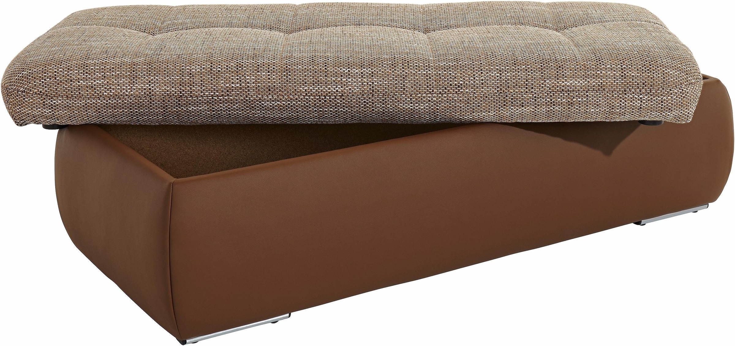 DOMO collection Polsterhocker »Moric«, inklusive Stauraum