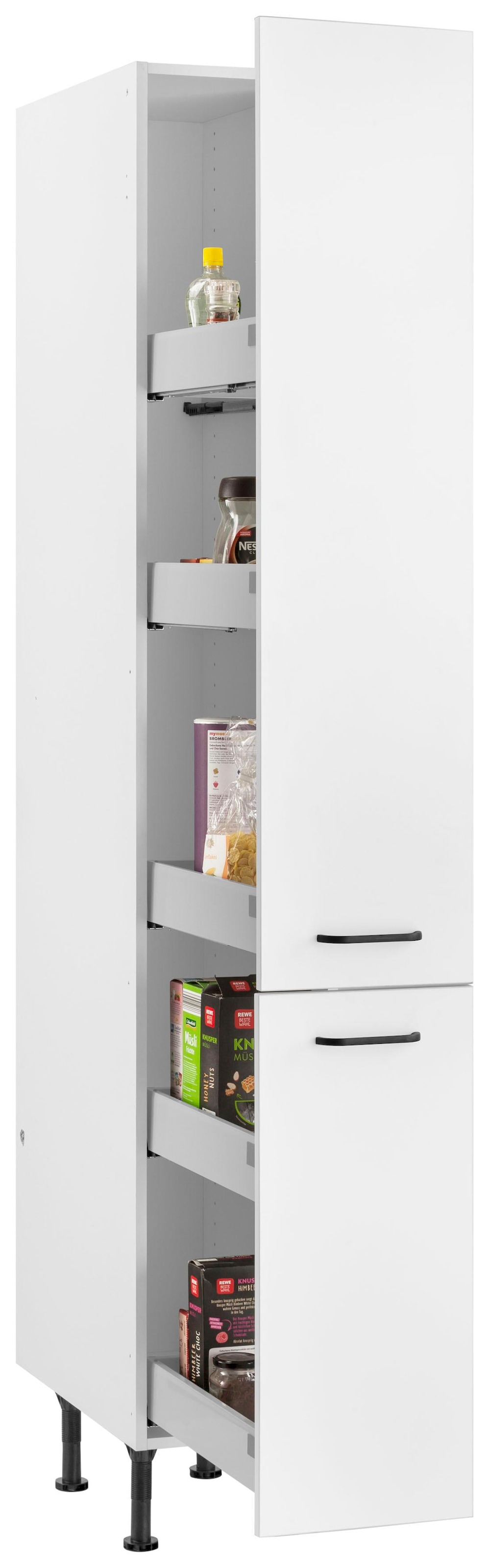 OPTIFIT Apothekerschrank »Elga«, mit Soft-Close-Funktion, höhenverstellbaren Füssen, Breite 30 cm