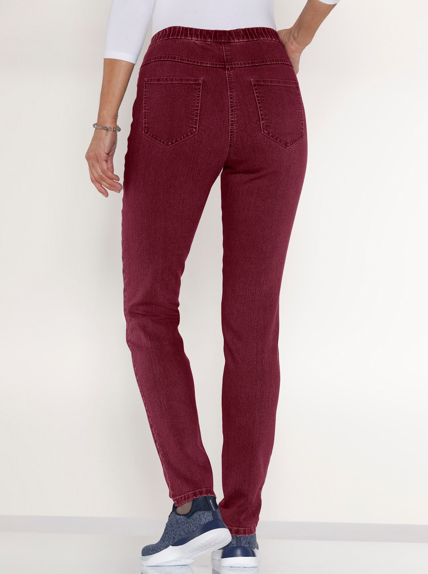 Jeansjeggings, (1 tlg.)