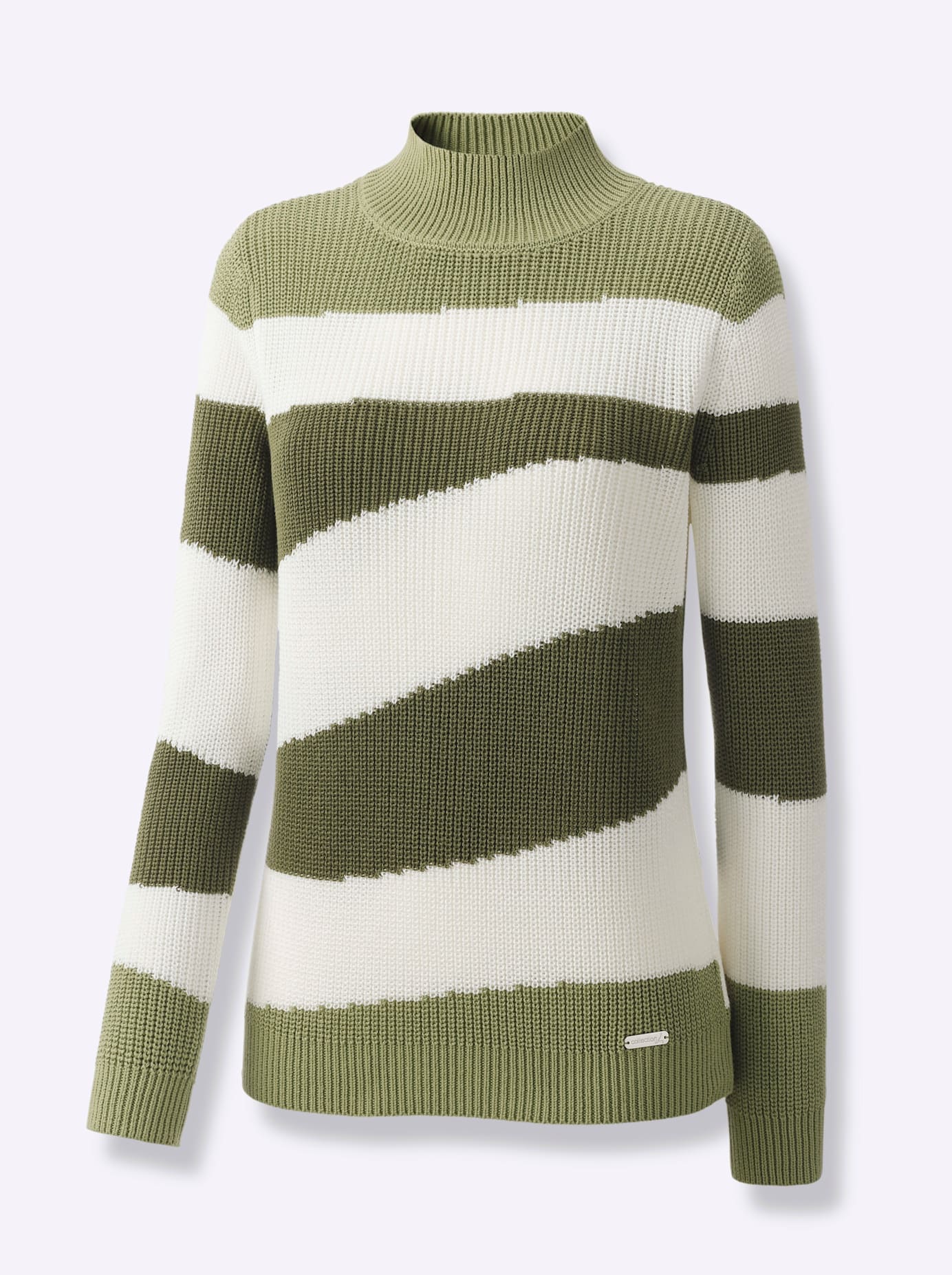 Casual Looks Stehkragenpullover »Pullover«