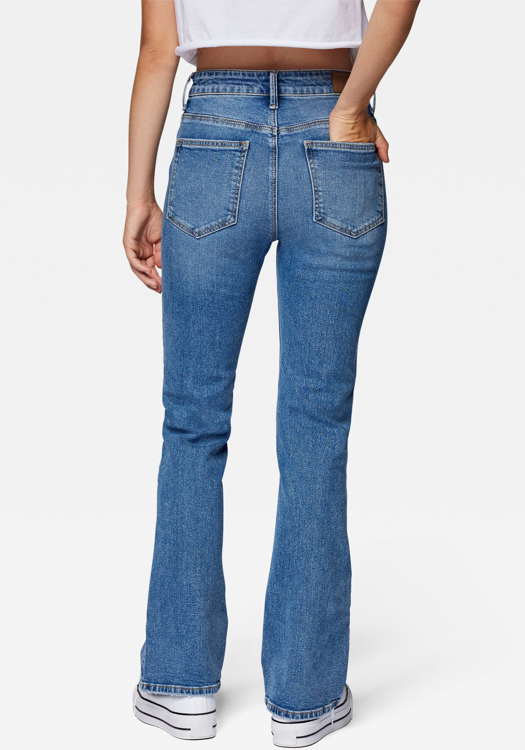 Mavi Bootcut-Jeans »MARIA«, Jelmoli-Versand Passform online | durch kaufen Stretch-Denim perfekte