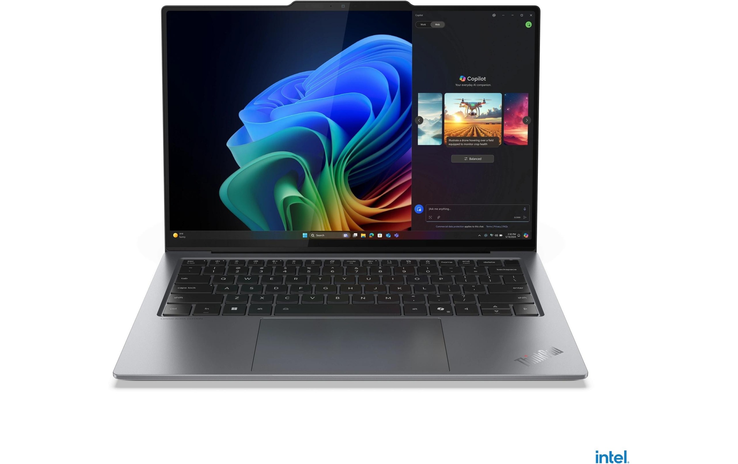 Lenovo Business-Notebook »ThinkPad X9-14 Gen. 1 (Intel)«, 35,42 cm, / 14 Zoll, Intel, Core Ultra 5, ARC, 512 GB SSD