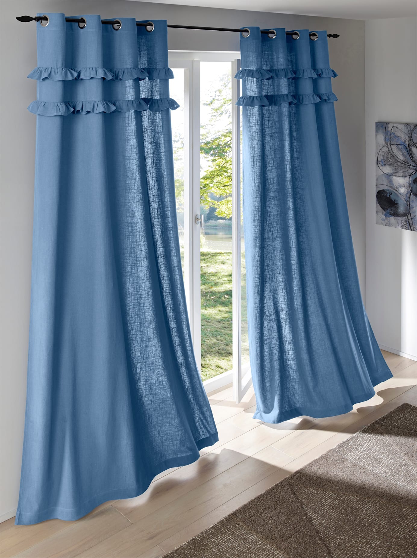 Decoratief overgordijn