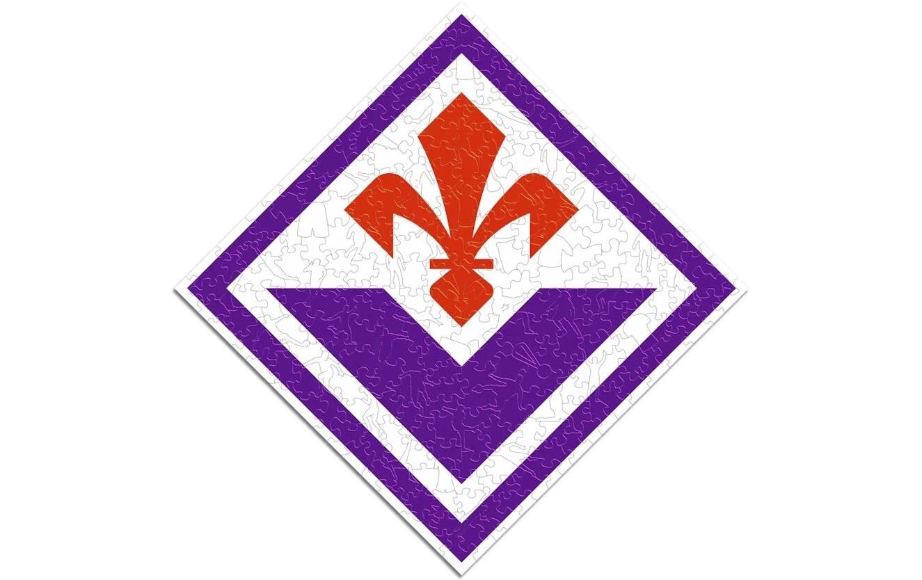 Puzzle »Iconic ACF Fiorentina – Logo«, Holzart: Birke (Herkunftsland: China)