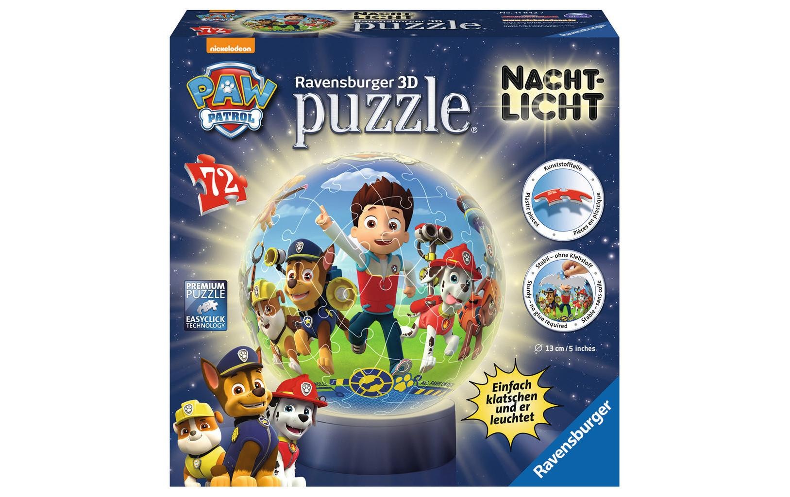 Ravensburger 3D-Puzzle »Paw Patrol Nachtlicht«