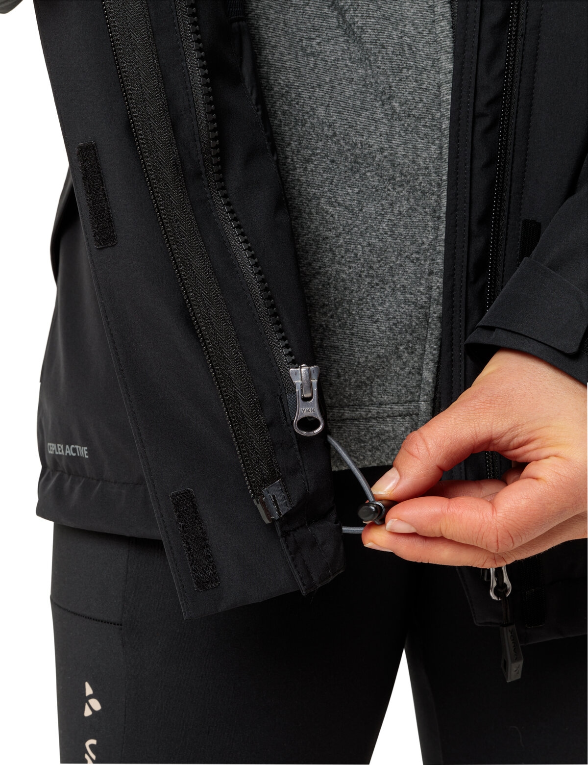 VAUDE 3-in-1-Funktionsjacke »WOMEN'S ROSEMOOR 3IN1 JACKET II«, (2 St.), Wasserdicht