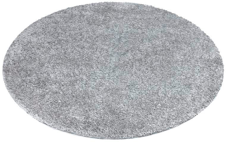 Carpet City Hochflor-Teppich »City Shaggy«, rund, 30 mm Höhe, Teppich Langflor, Uni, Shaggy, flauschig-weich