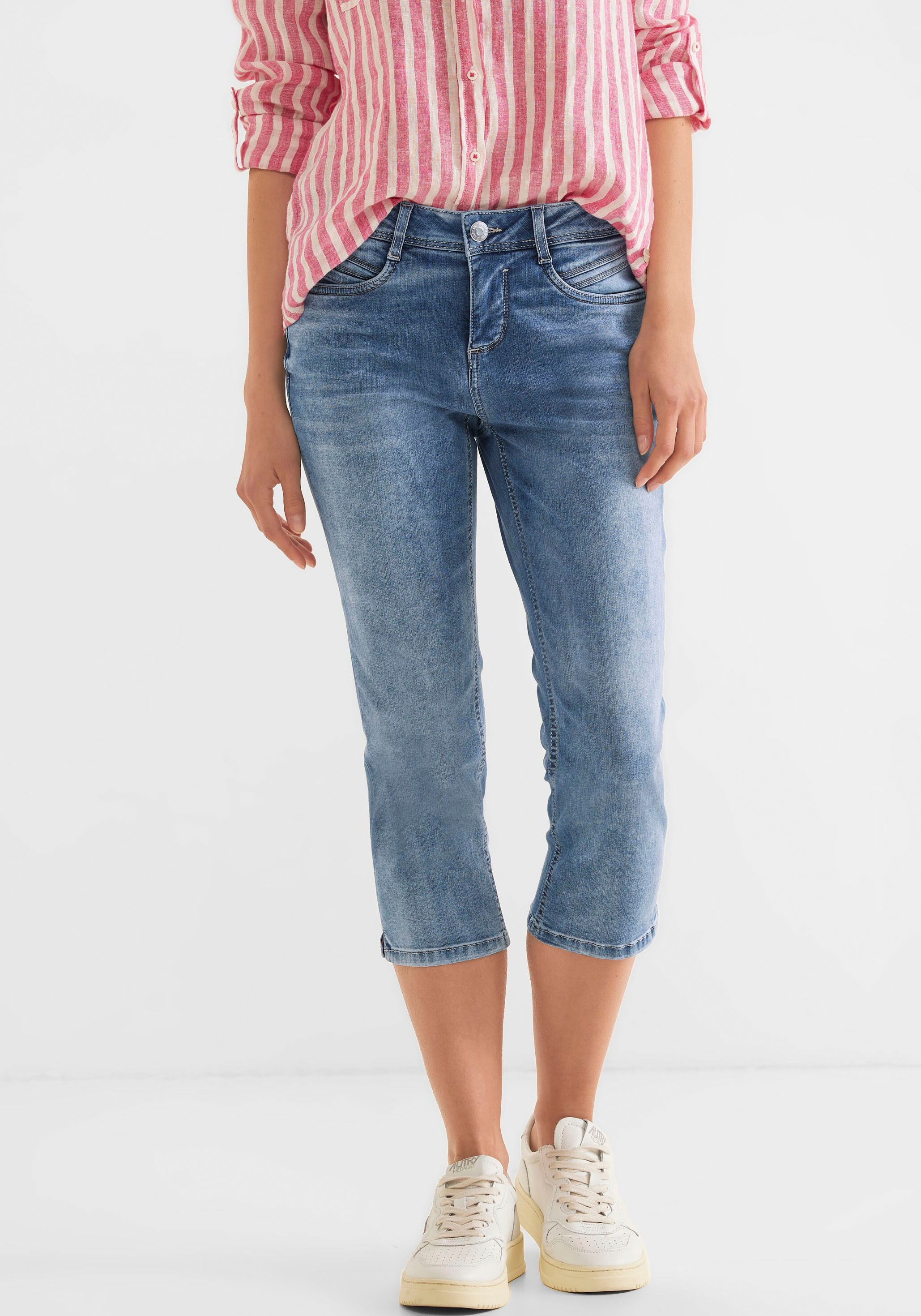 STREET ONE Caprijeans, mit Markenlabel kaufen