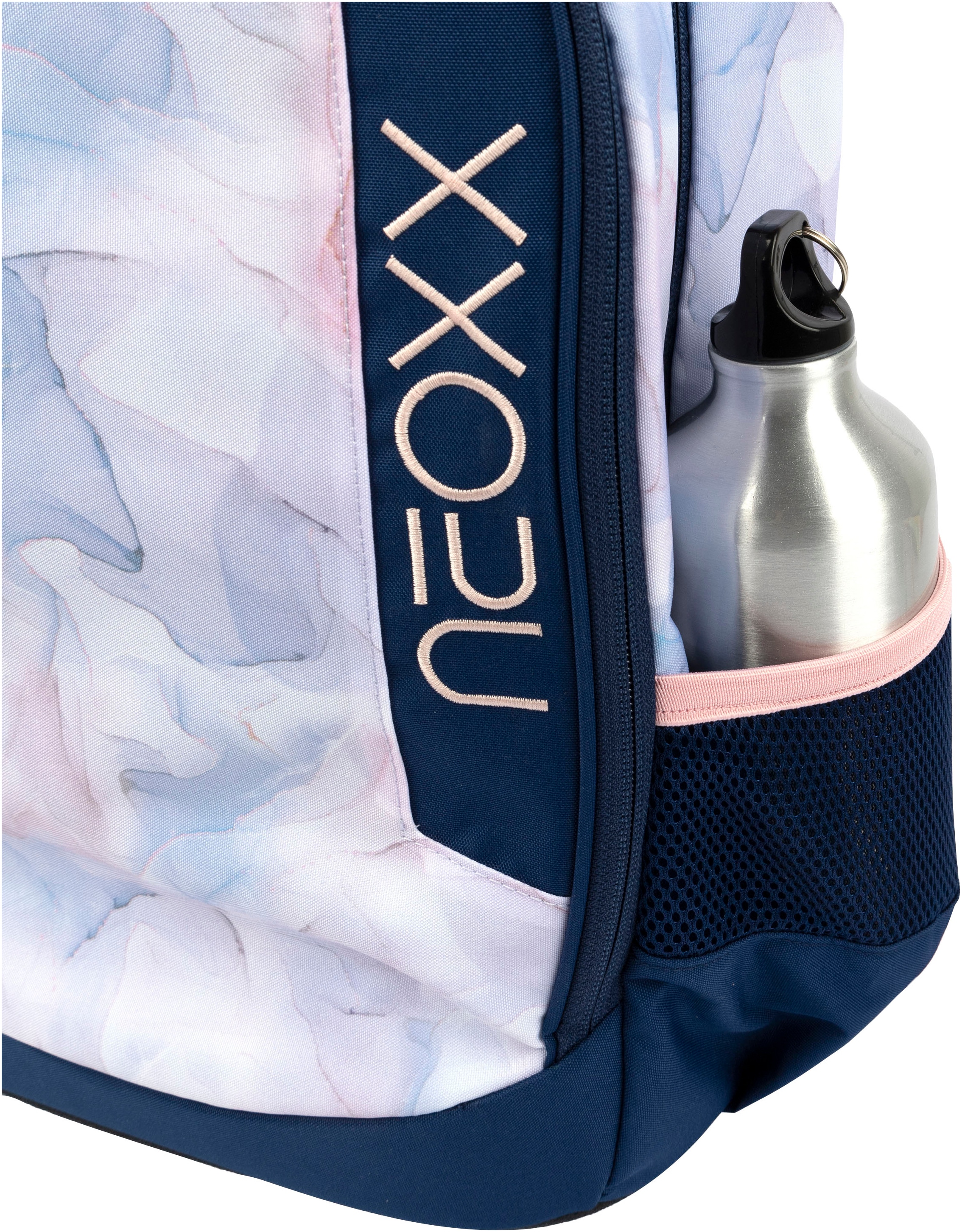 neoxx Schulrucksack »Flow, Dreaming of Pastel«, teilweise aus recyceltem Material