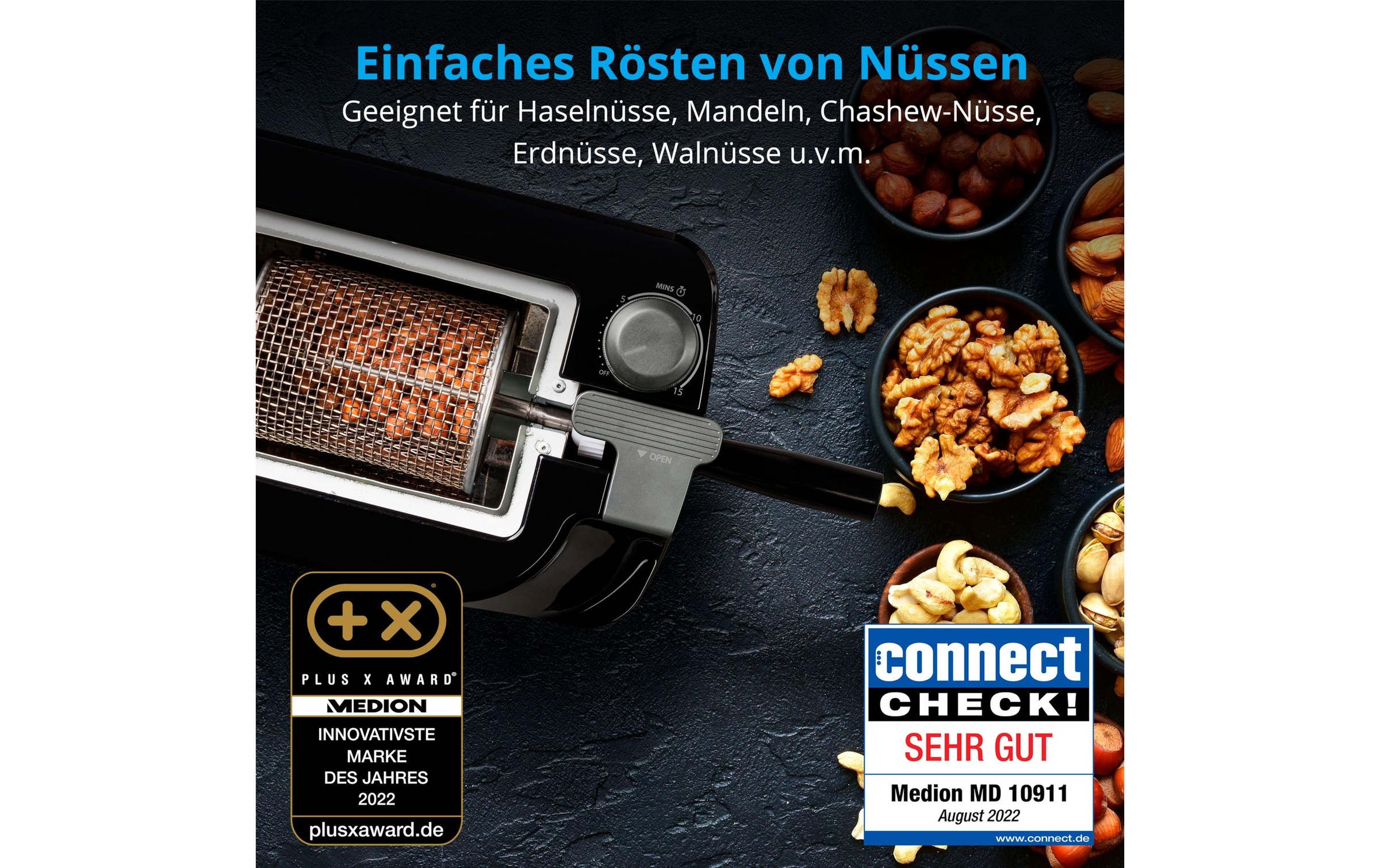Medion® Toaster »Nussröster MD 10911«, 500 W