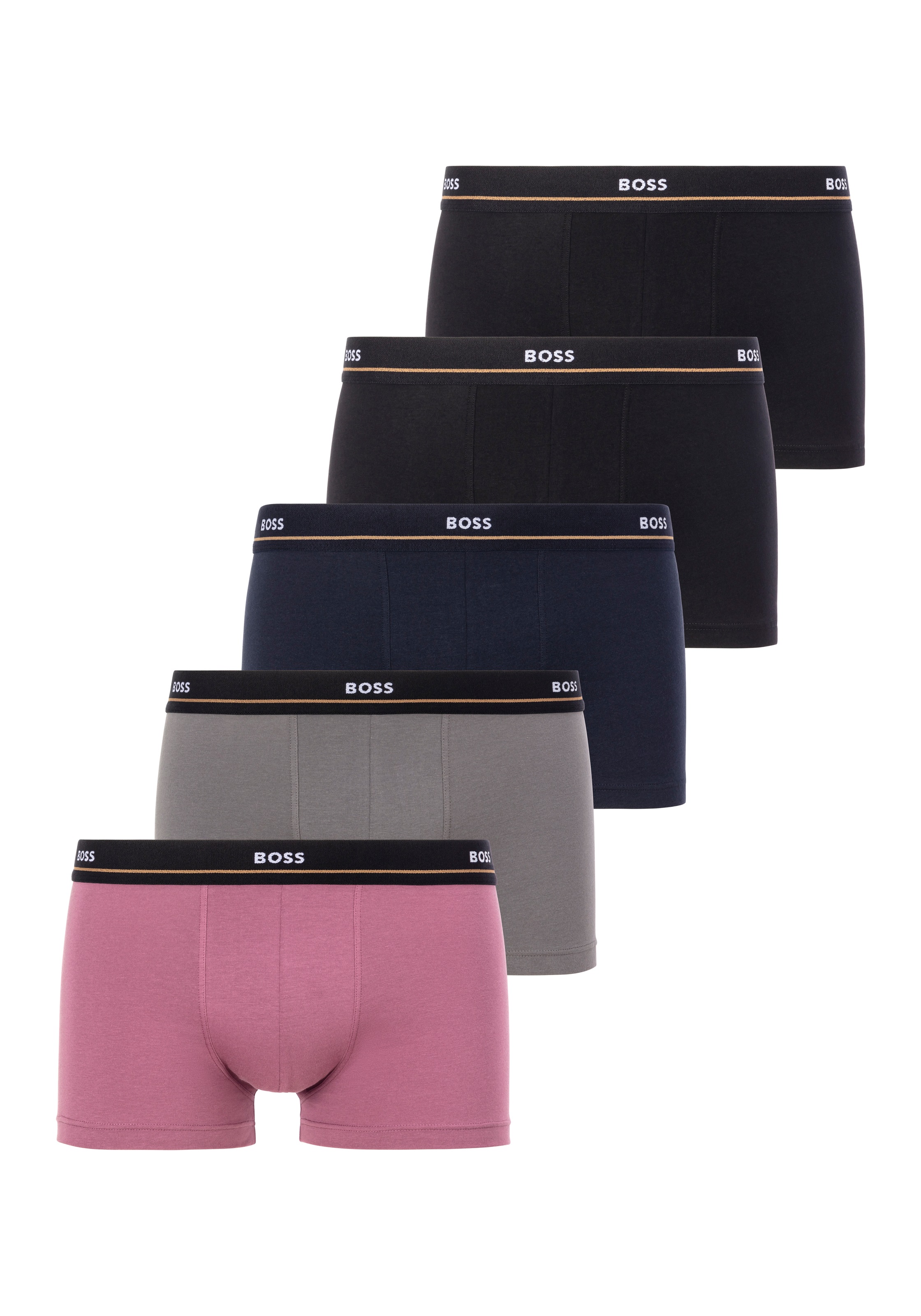BOSS Trunk »Trunk 5P Essential« Packung, 5er, 5 Stk. mit elastischem Bund