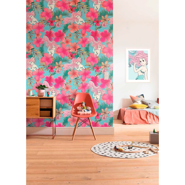 ✵ Komar Vliestapete »Ariel Pink Flower«, 200x280 cm (Breite x Höhe) günstig  bestellen | Jelmoli-Versand