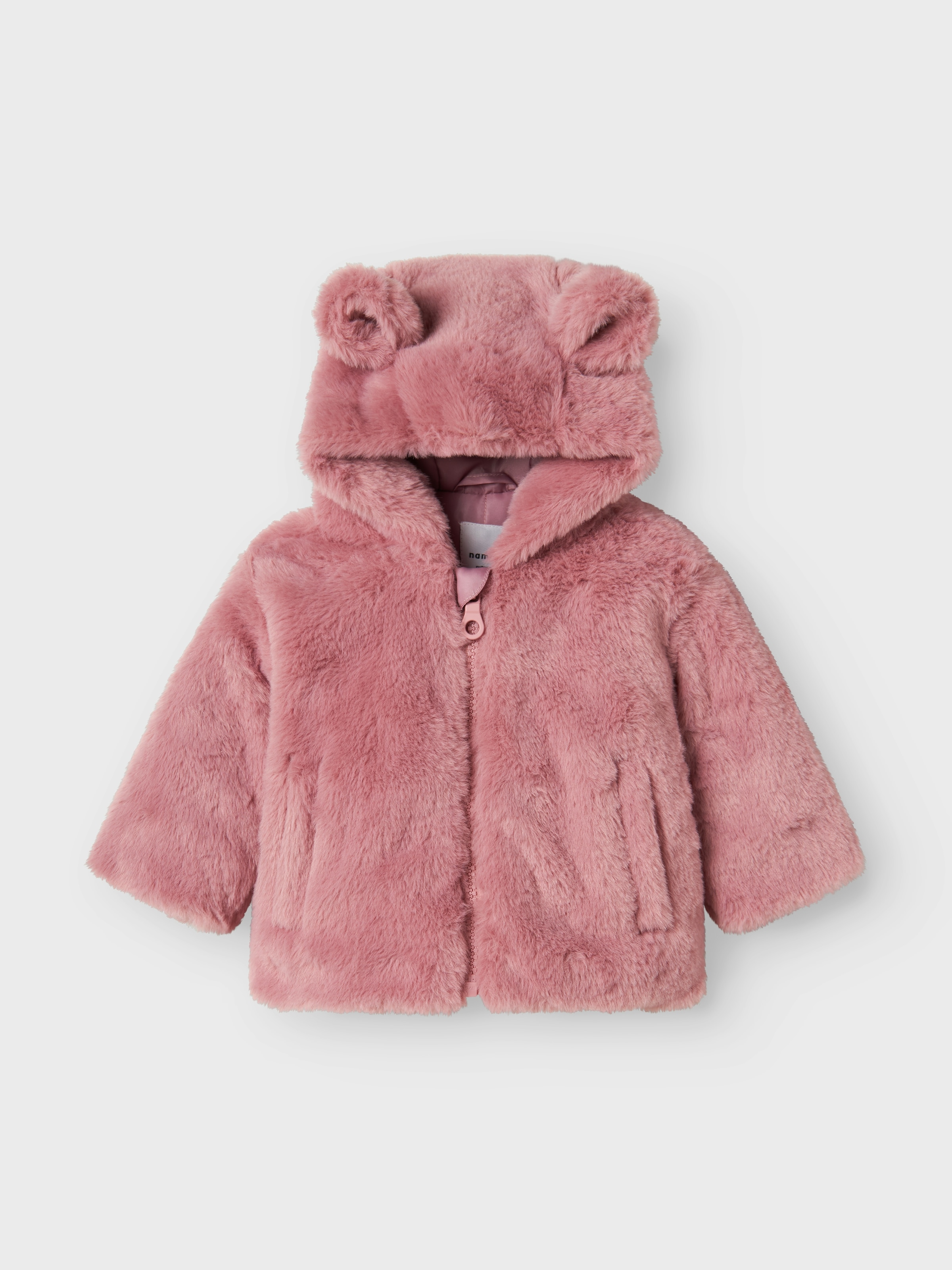 Name It Winterjacke »NBFMILA JACKET HOOD PB« mit Kapuze