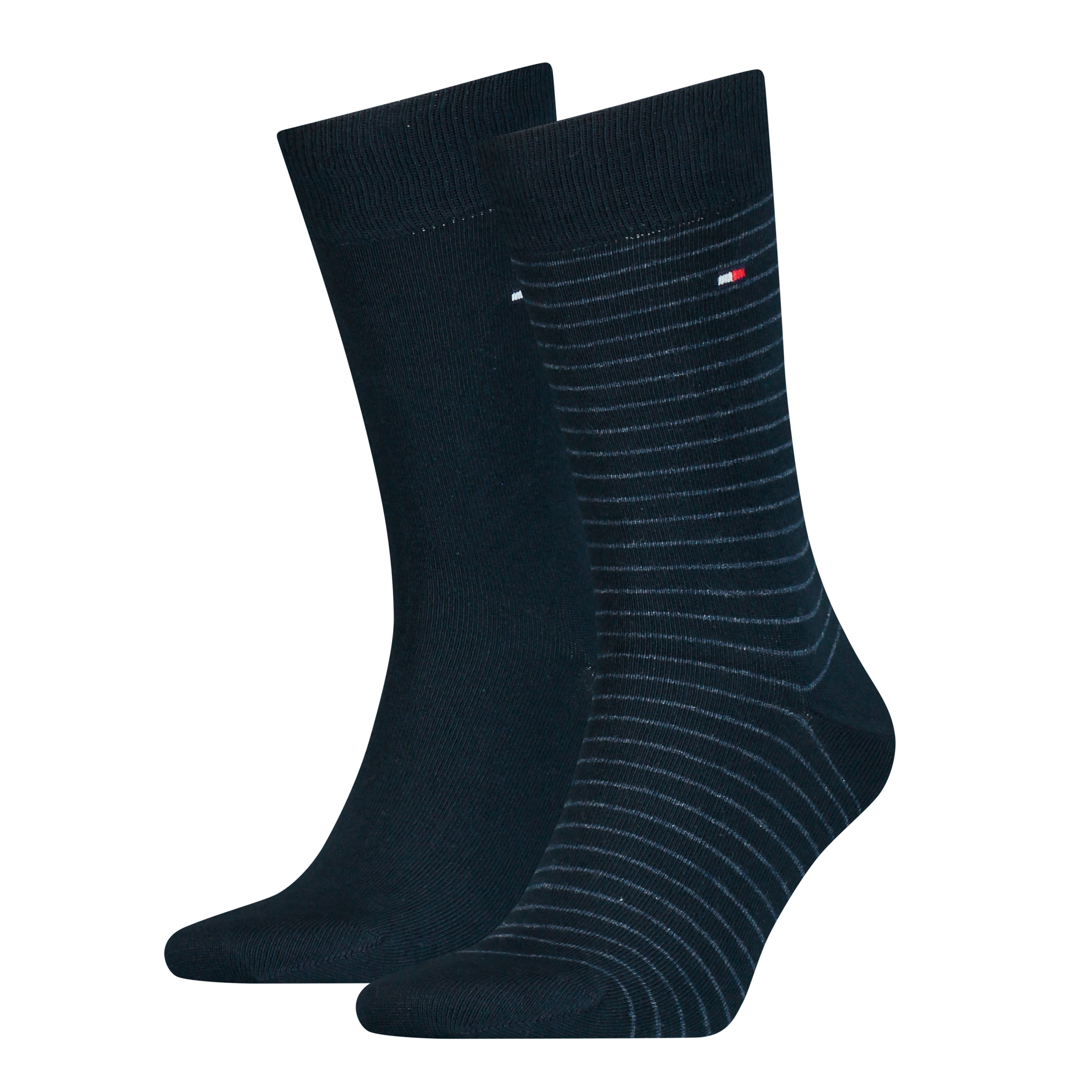 Tommy Hilfiger Socken »TH MEN SMALL STRIPE SOCK 2P« 2 Paar, 2 Paar tlg. Tommy Hilfiger-Branding