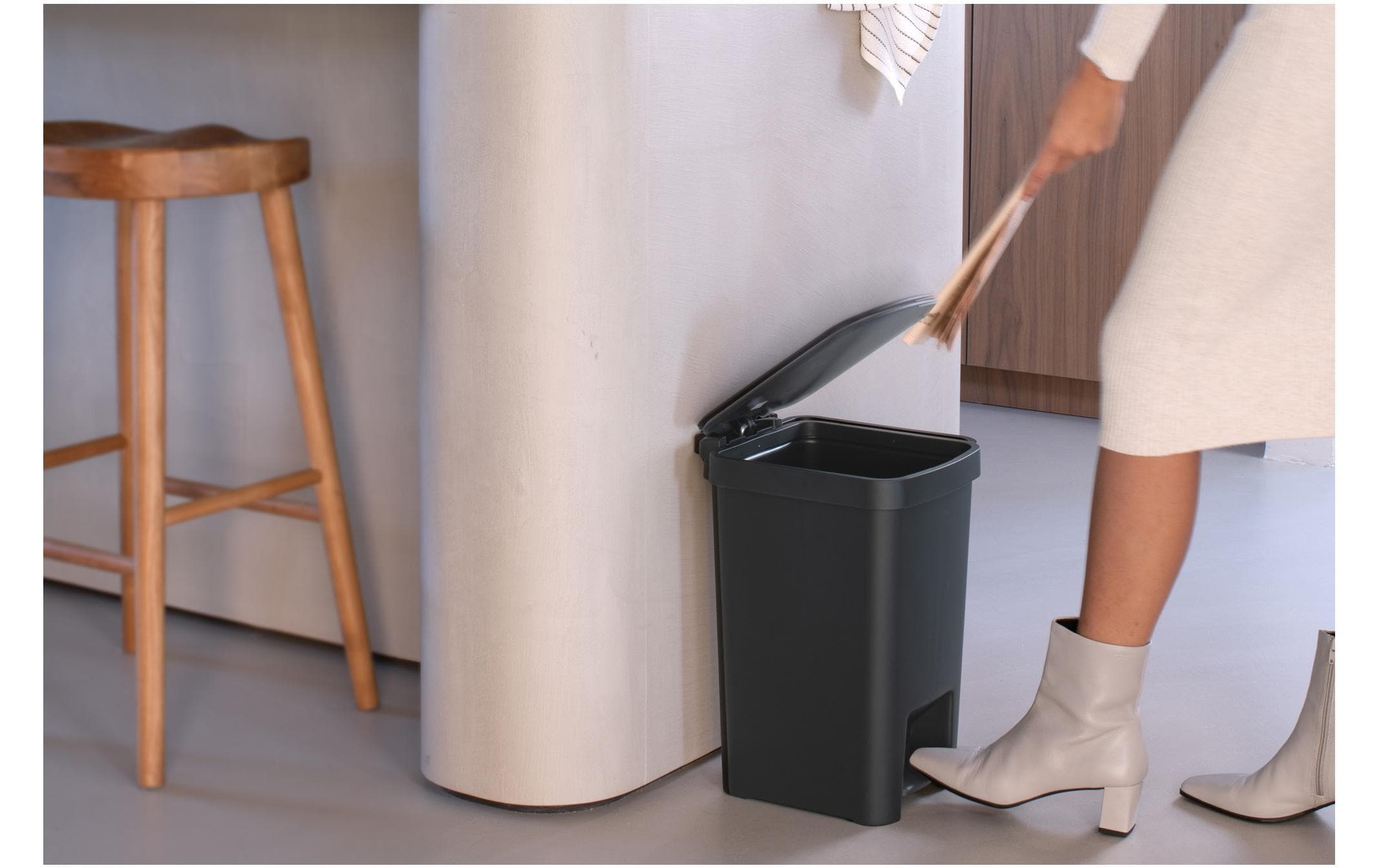 Brabantia Mülleimer »StepUp 16 l«, 1 Behälter