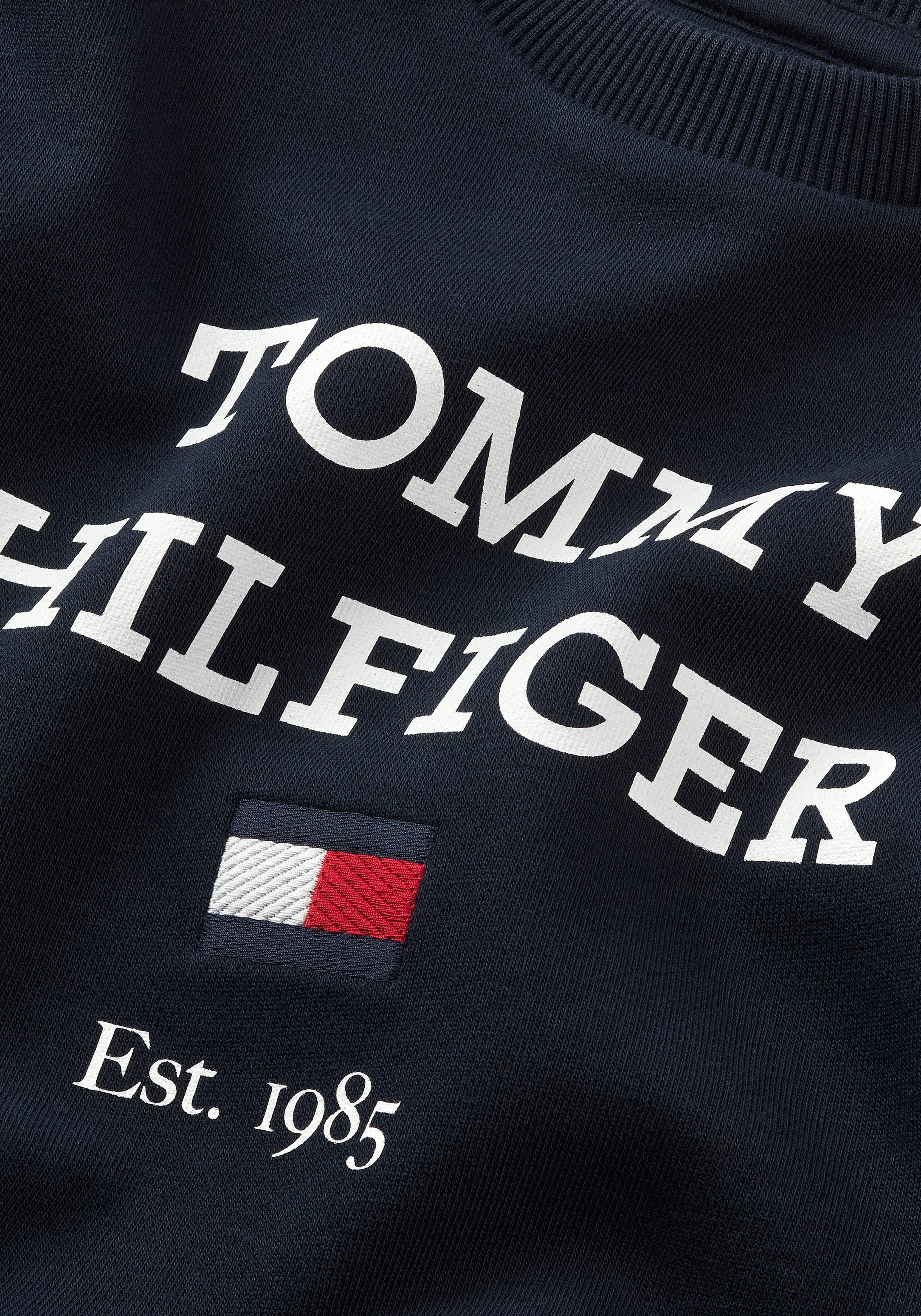 Logo ✵ ordern grossem Sweatshirt SWEATSHIRT«, Tommy »TH LOGO Jelmoli-Versand mit | günstig Hilfiger