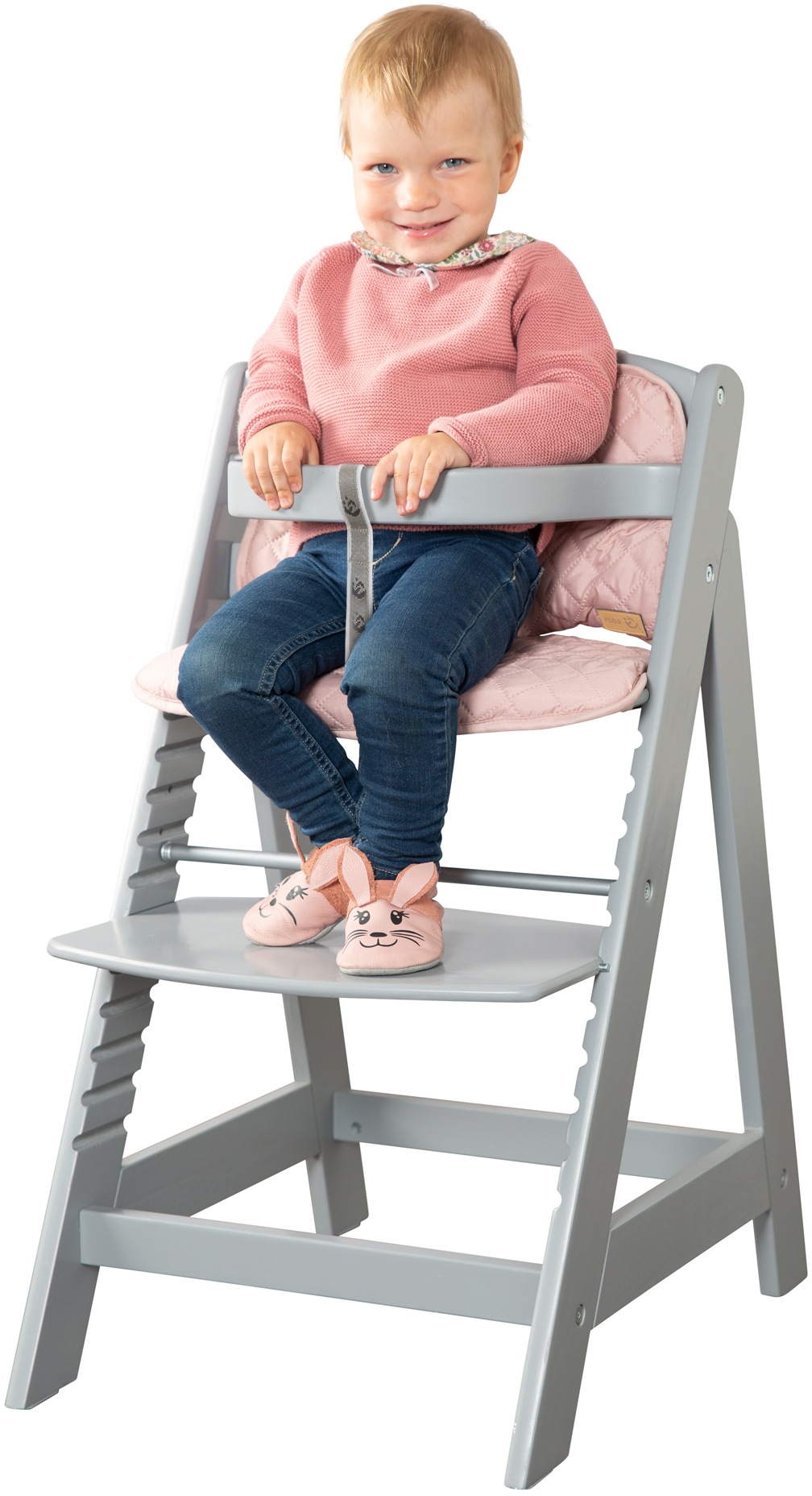 roba® Hochstuhl »Treppenhochstuhl Sit up III, taupe«, aus Holz
