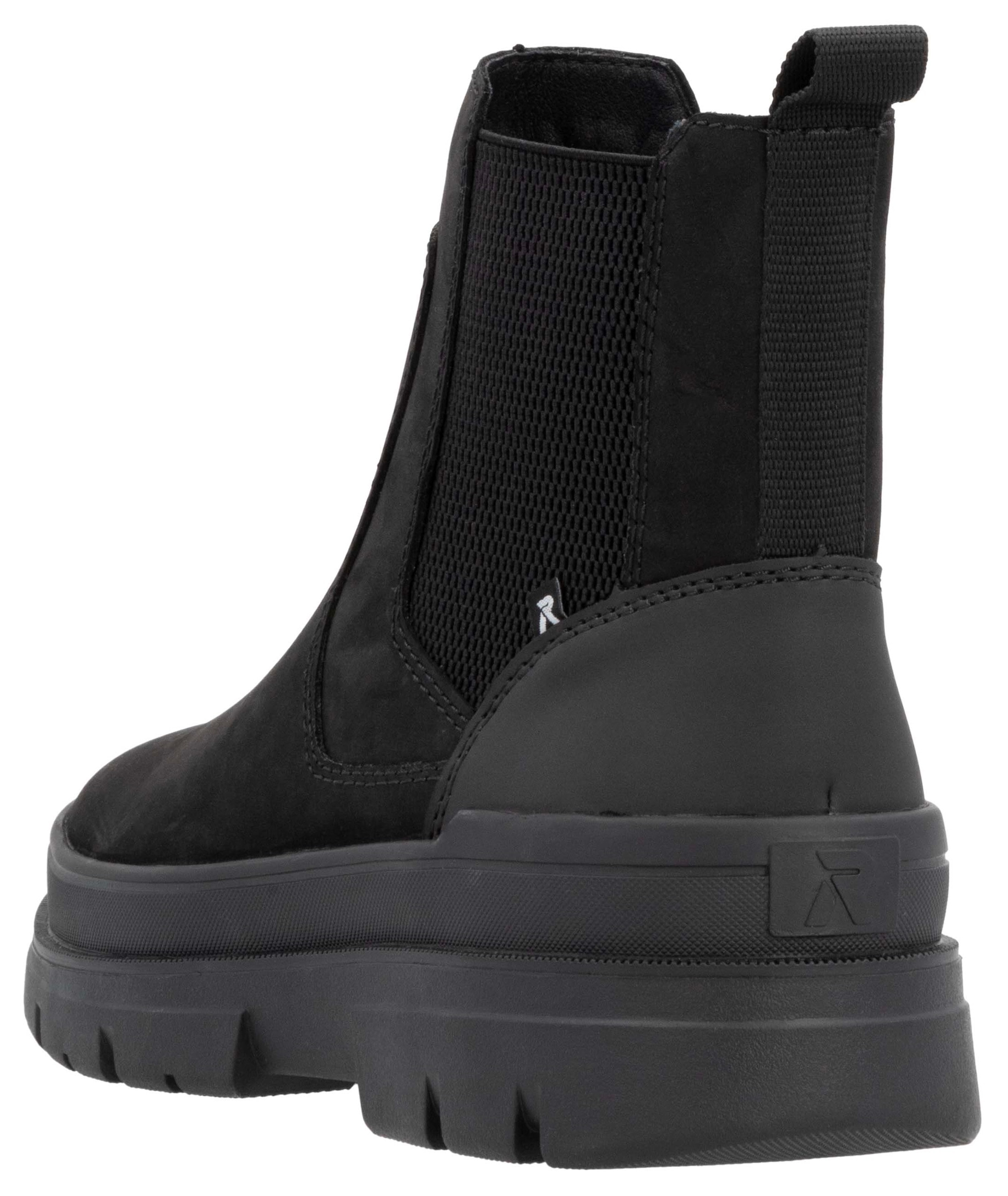 Rieker EVOLUTION Chelseaboots, Schlupfboots, Stiefelette mit praktischem Innenreissverschluss
