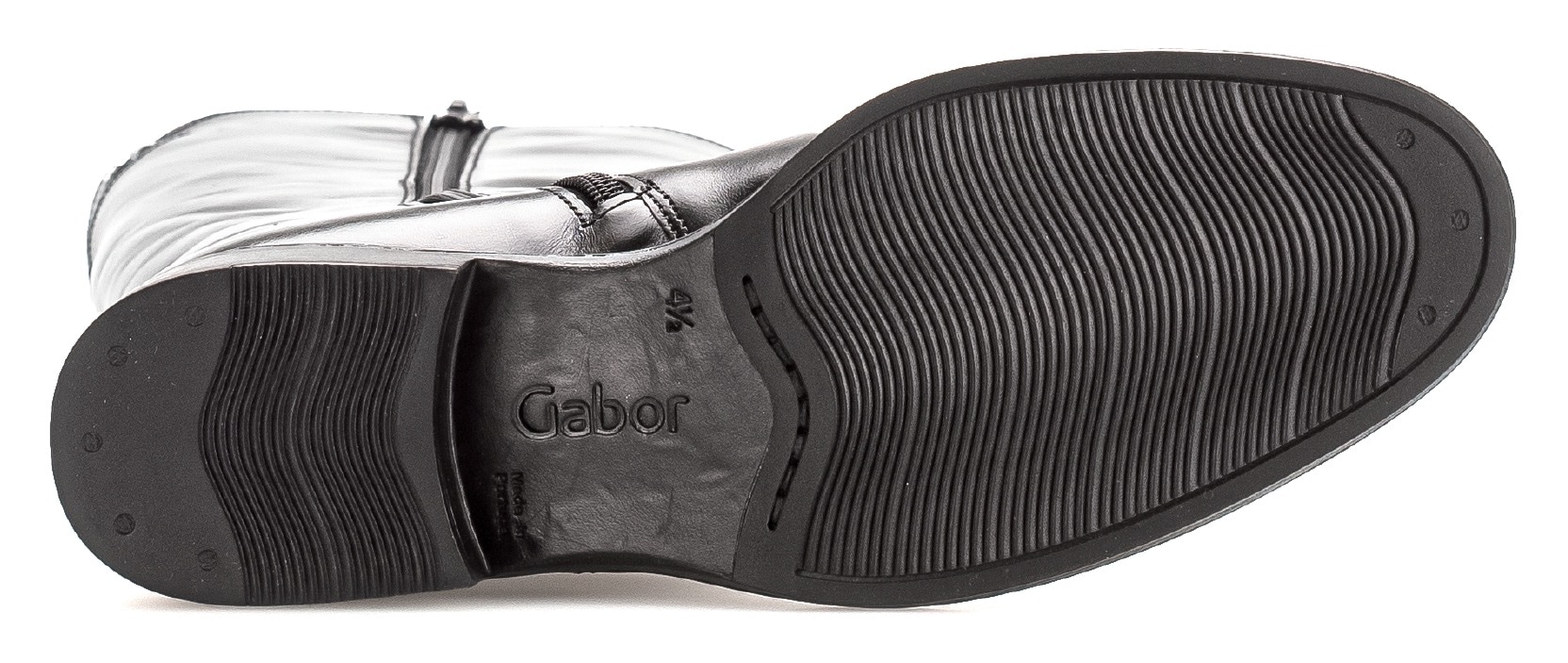 Gabor Stiefel, Reissverschlussstiefel, Blockabsatz, mit regulierbarem Varioschaft