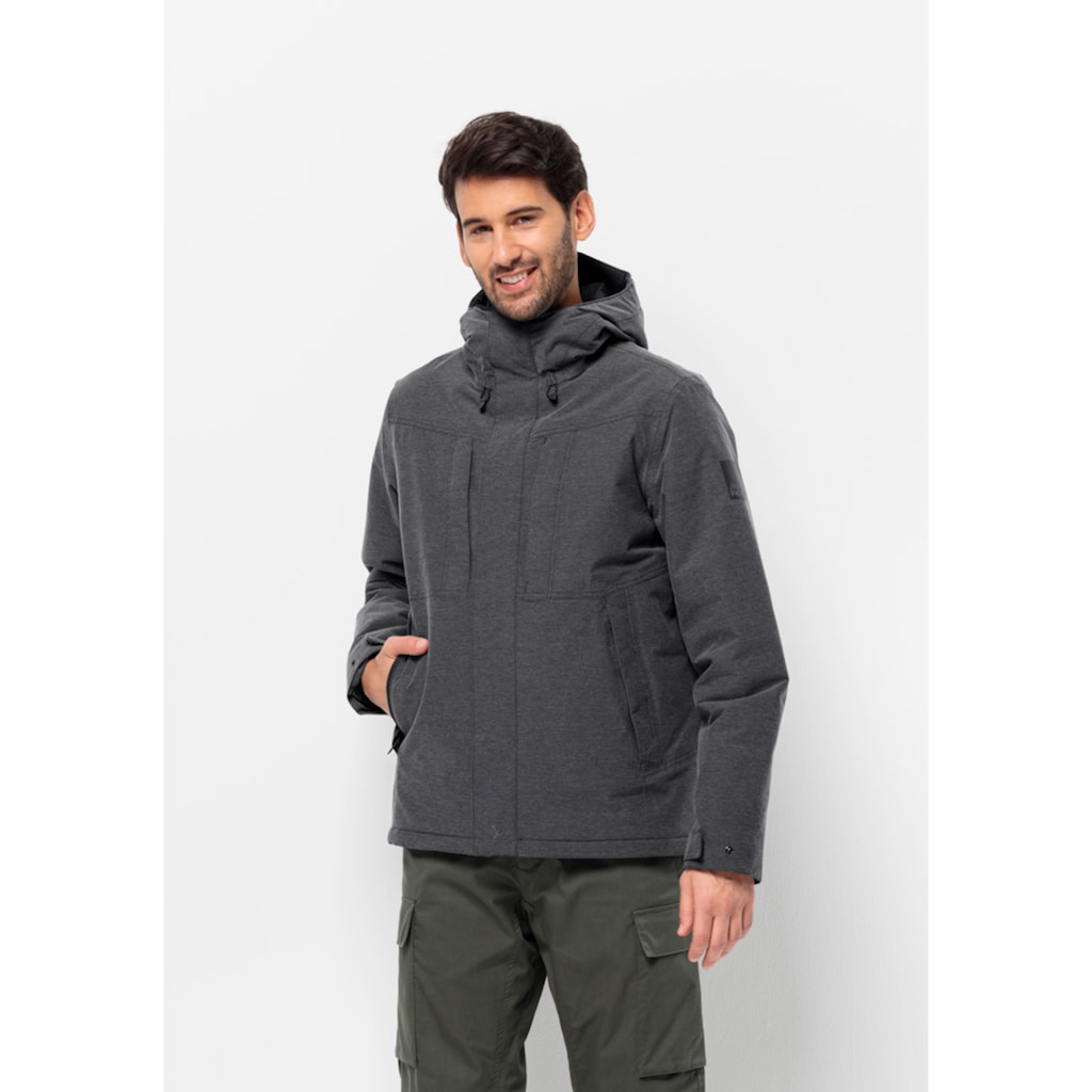 Jack Wolfskin Winterjacke »SNOWY PARK JKT M«, mit Kapuze