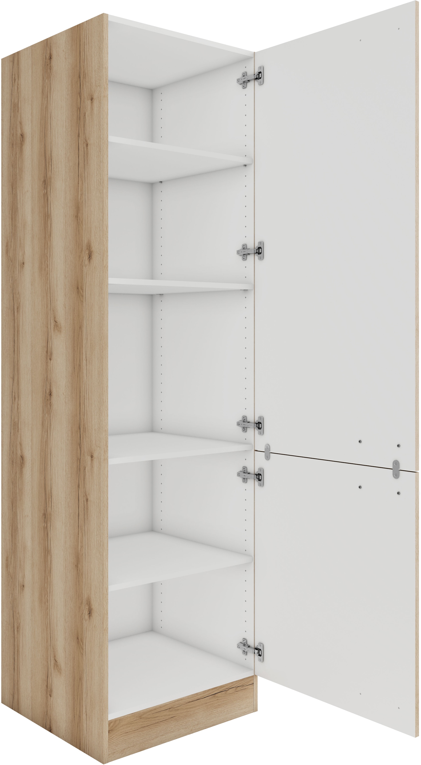 OPTIFIT Hochschrank »Bella«, Breite 60 cm, Höhe 206,8 cm, 5 Fächer