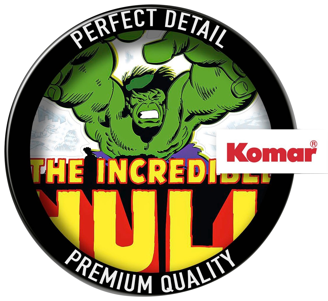 Komar Wandtattoo »Hulk Comic Classic - Grösse 50 x 70 cm«, (1 St.), selbstklebend, Wandsticker, Kinderzimmer
