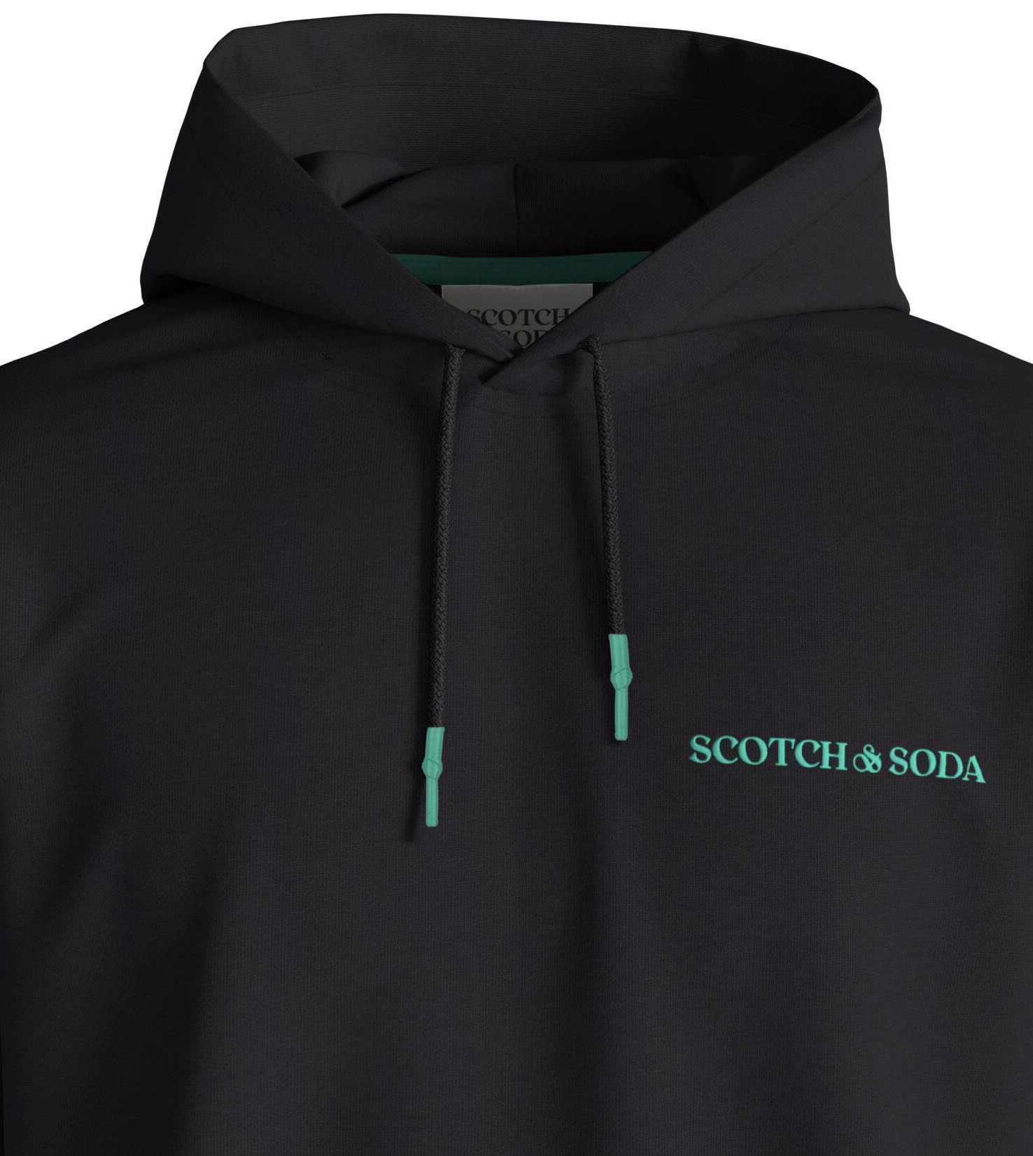 Scotch & Soda Kapuzensweatshirt »Unisex hoodie in Organic cotton«, mit kleiner Logo-Stickerei auf der Brust