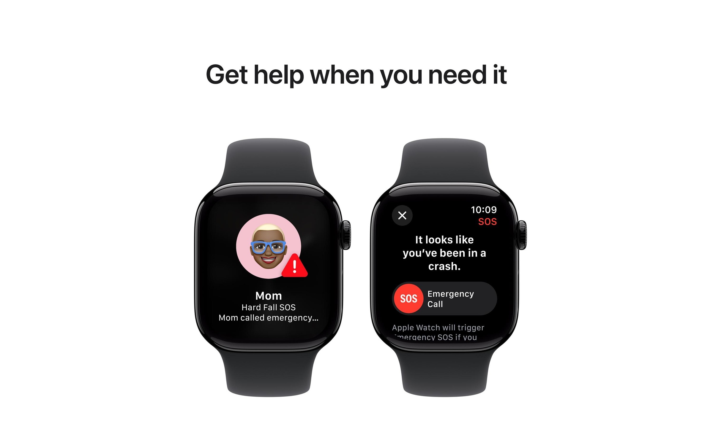 Apple Watch Series 10 Aluminium, 42 mm, GPS, Sport Band S/M, Diamantschwarz