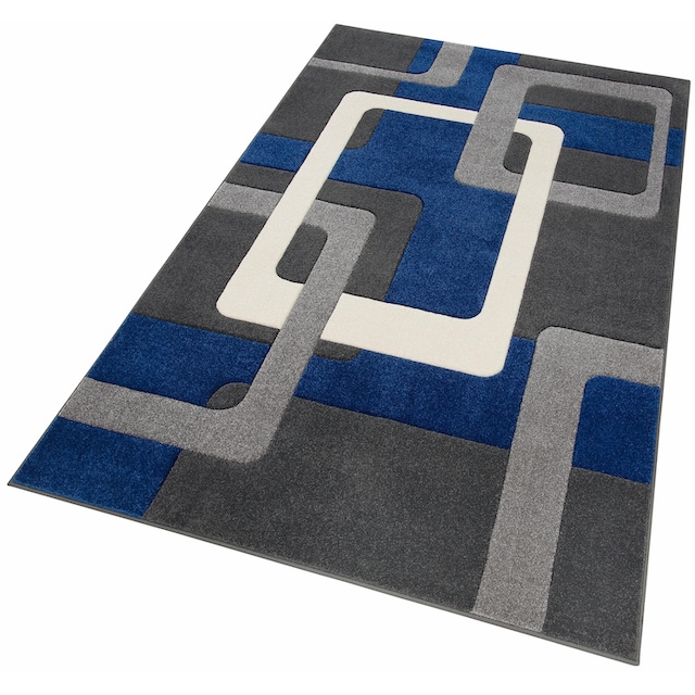 my home Teppich »Maxim«, rechteckig, Hoch-Tief-Effekt, Kurzflor, 3D-Design  online bestellen | Jelmoli-Versand