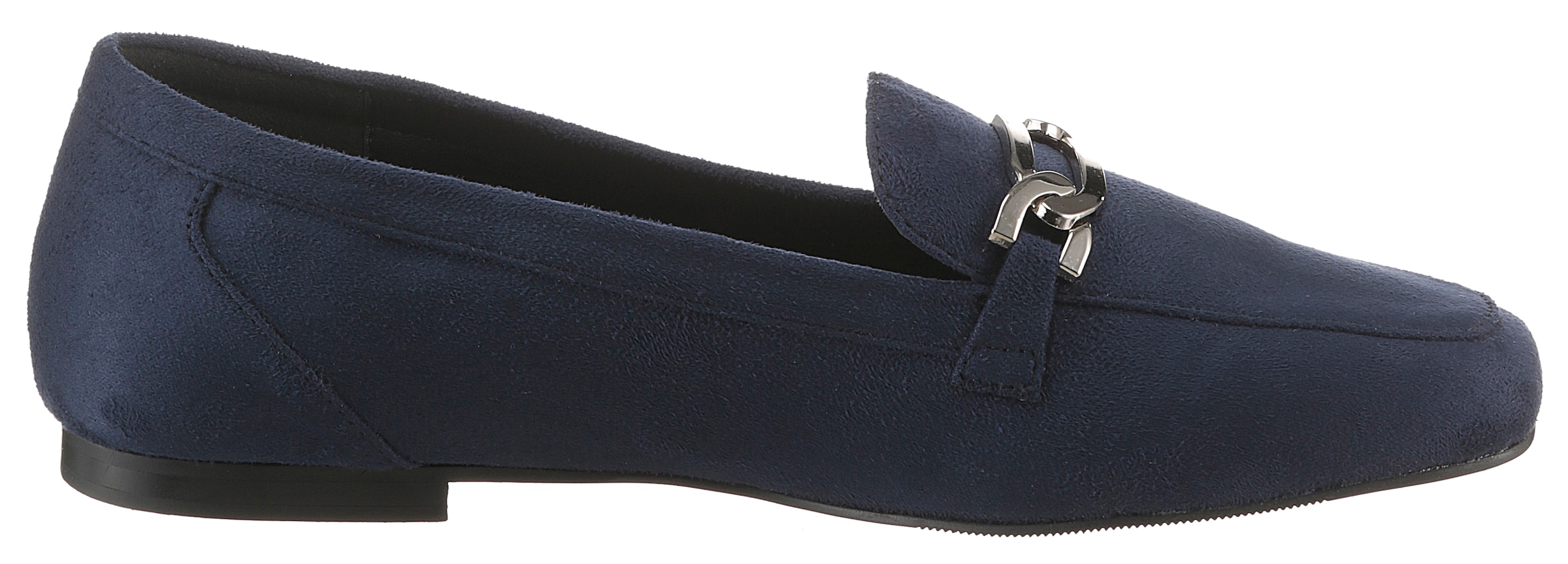Aniston SHOES Loafer, Slipper, Schlupfschuh, Flat, Schmuckspange - NEUE KOLLEKTION