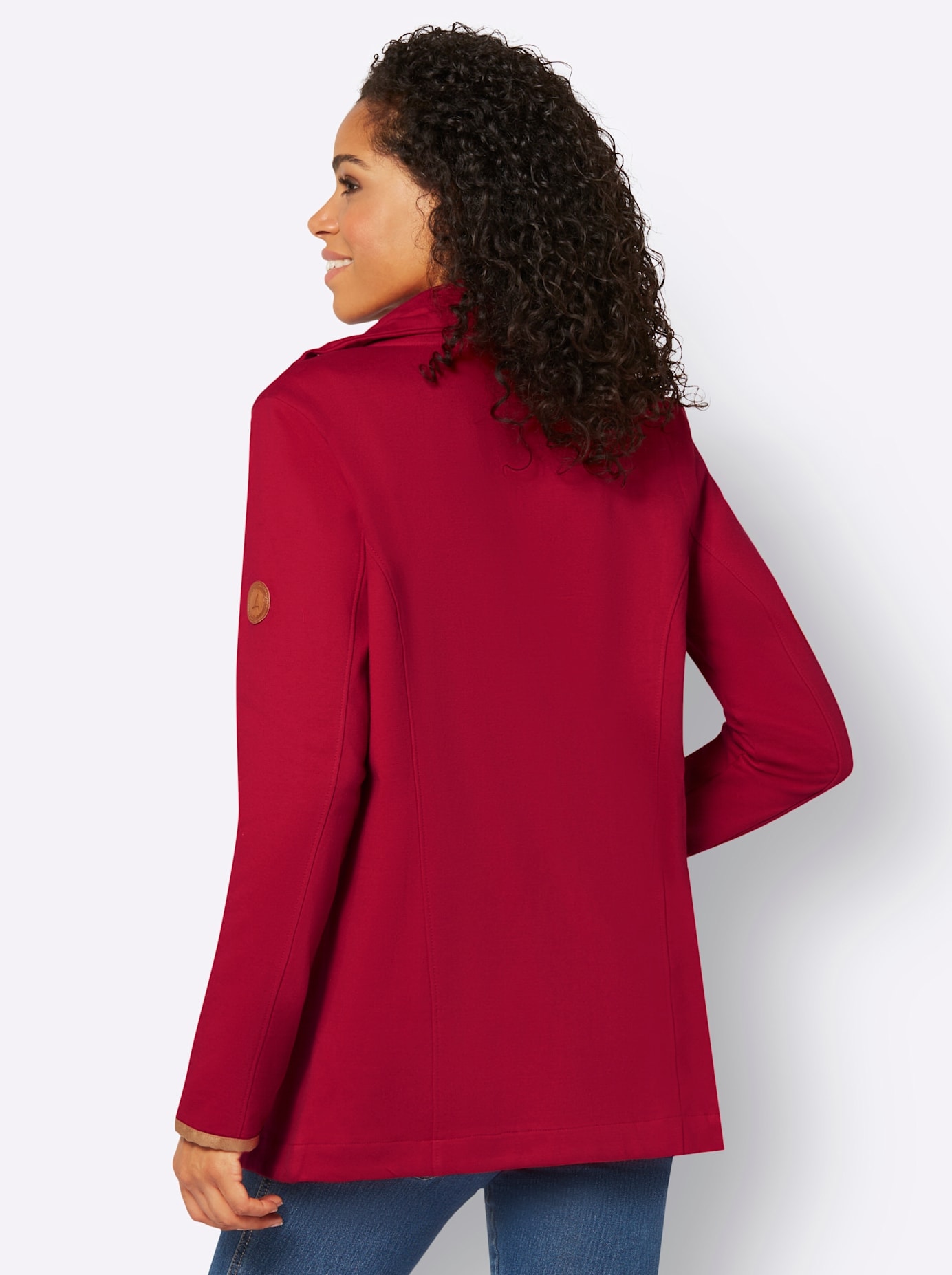 Casual Looks Shirtjacke »Sweatjacke«, (1 tlg.)