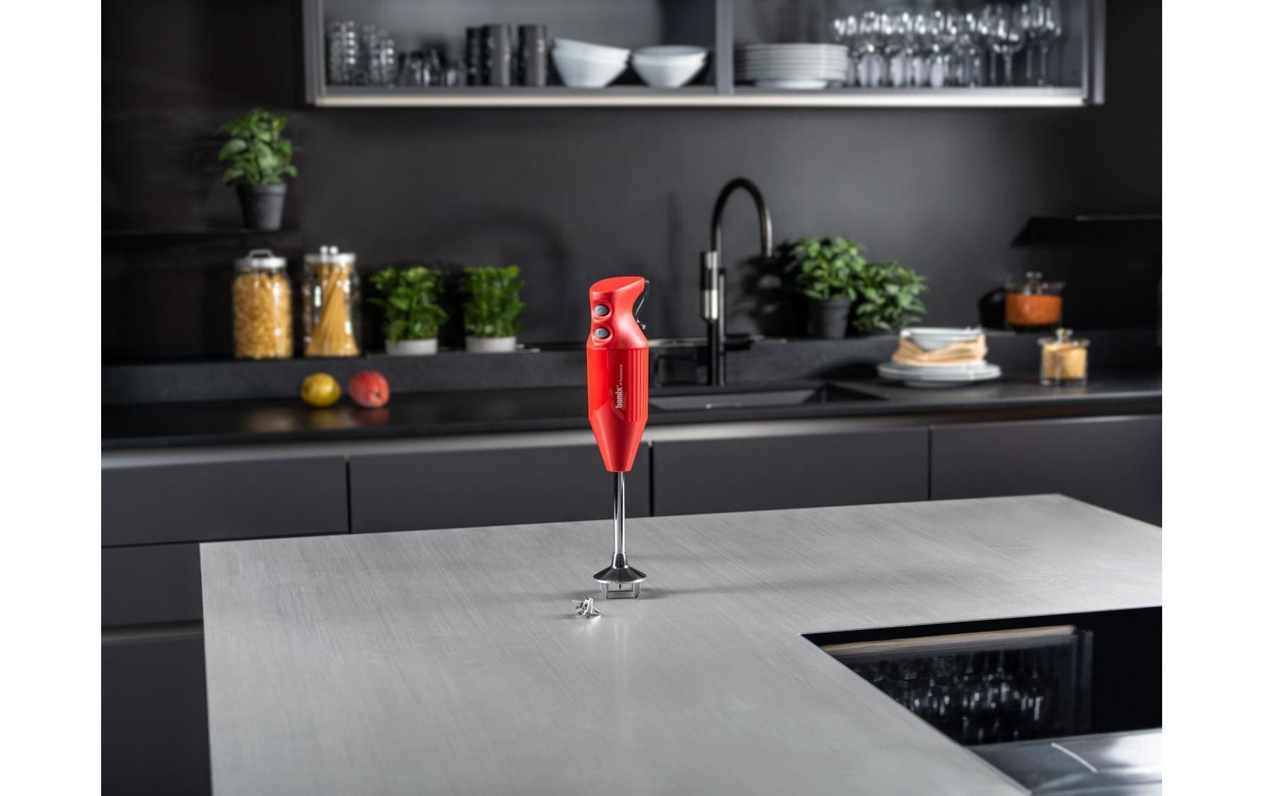 Bamix Stabmixer »160 ONE C rot«, 160 W