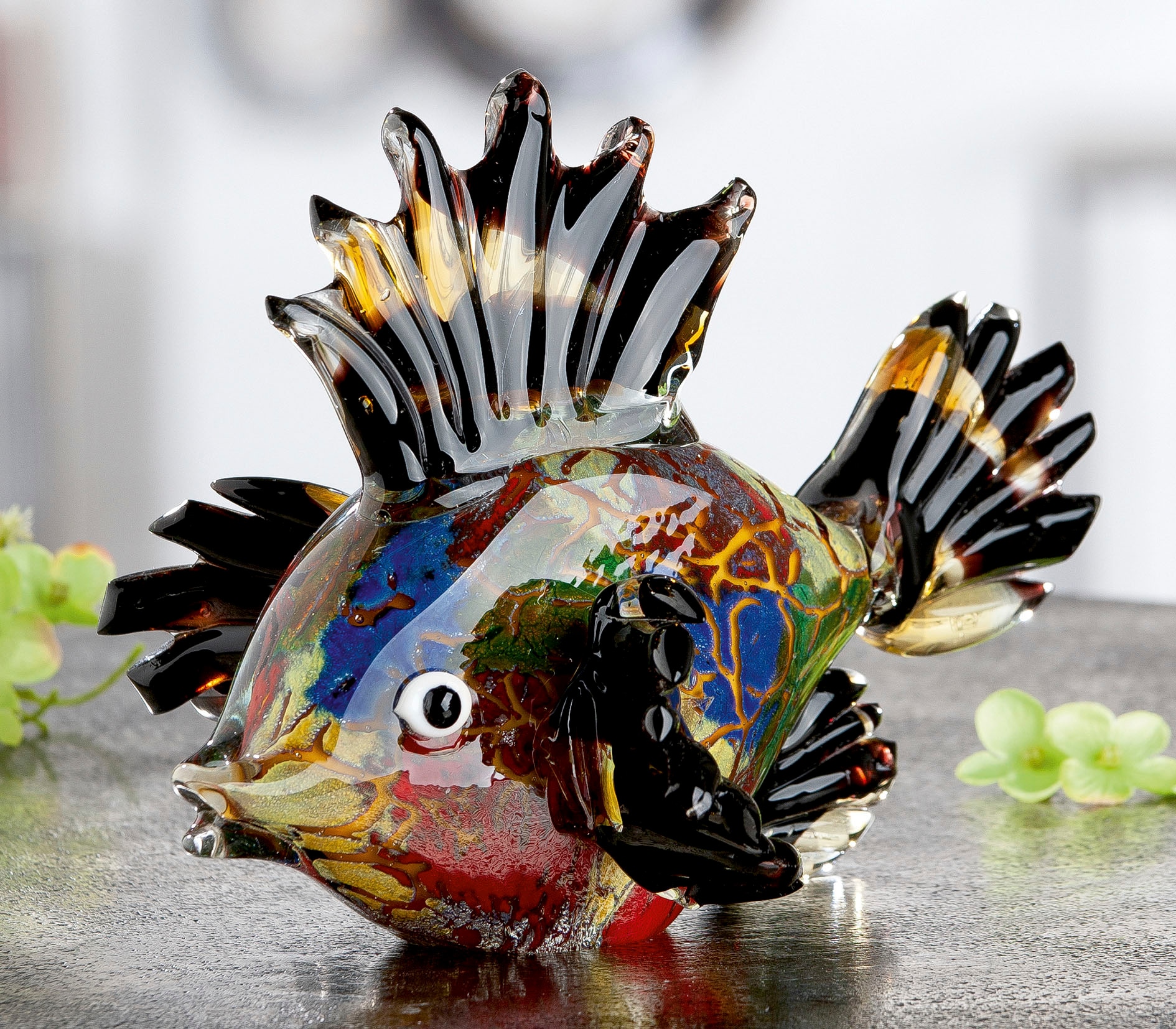 by Tierfigur »Glas shoppen | Fisch«, farblich Gilde online Jelmoli-Versand durchgefärbt Casablanca