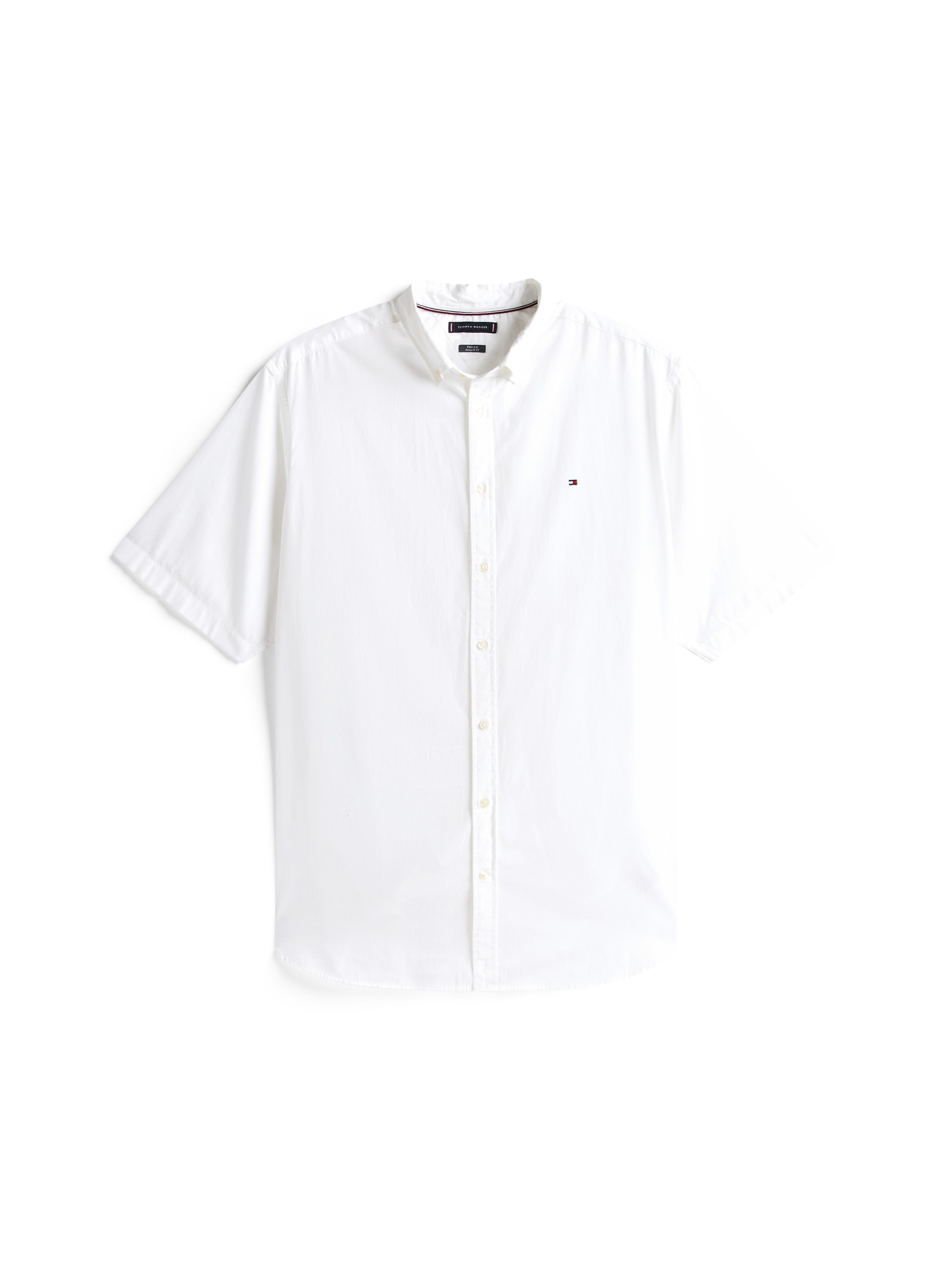 Tommy Hilfiger Big & Tall Kurzarmhemd »BT-FLEX POPLIN SOLID S/S SHIRT-B«, Grosse Grössen