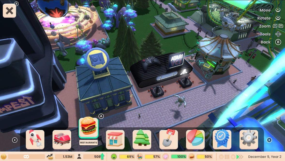 ATARI Spielesoftware »RollerCoaster Tycoon Adventures Deluxe«, Nintendo Switch