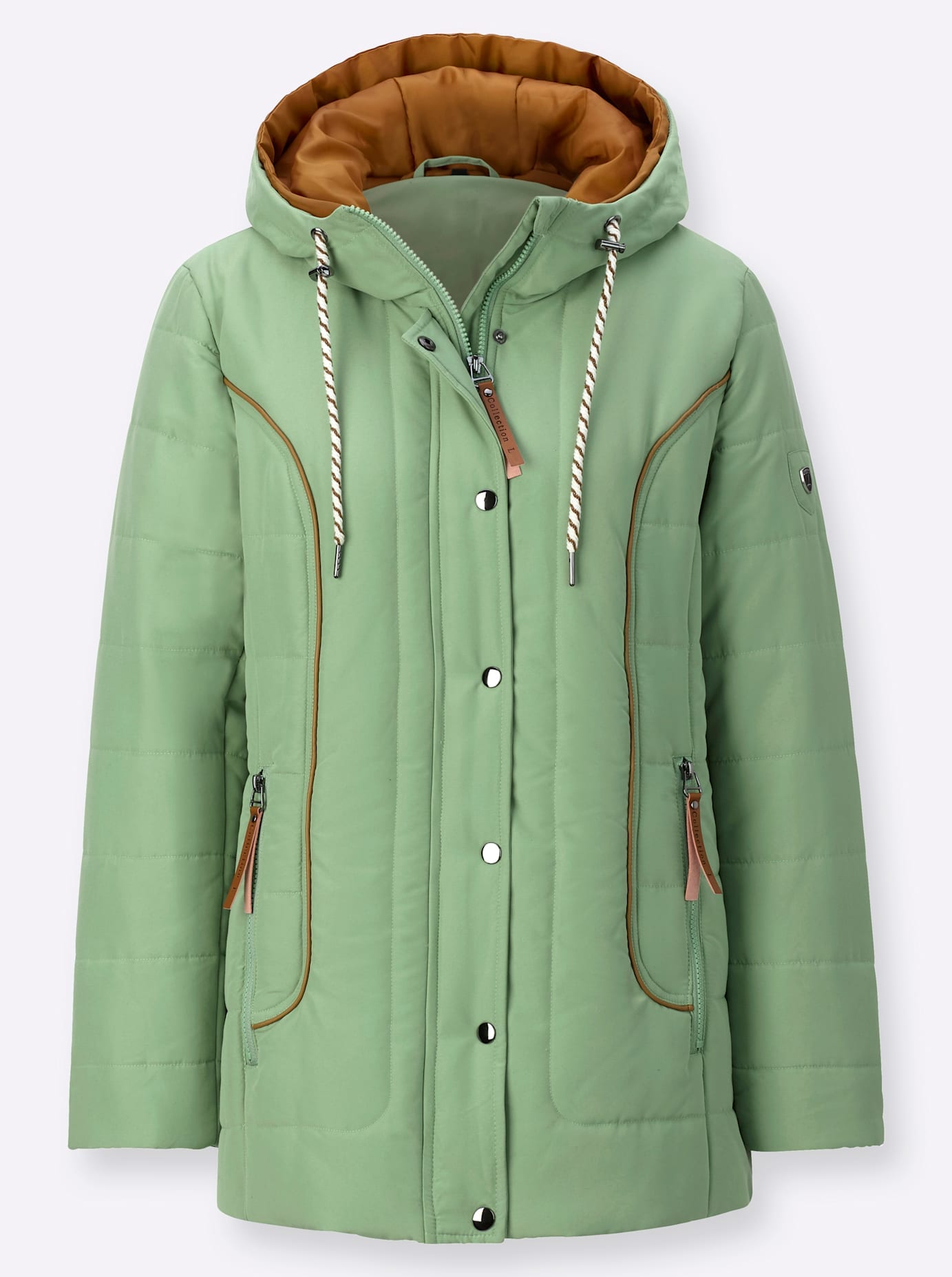 Casual Looks Steppjacke, mit Kapuze
