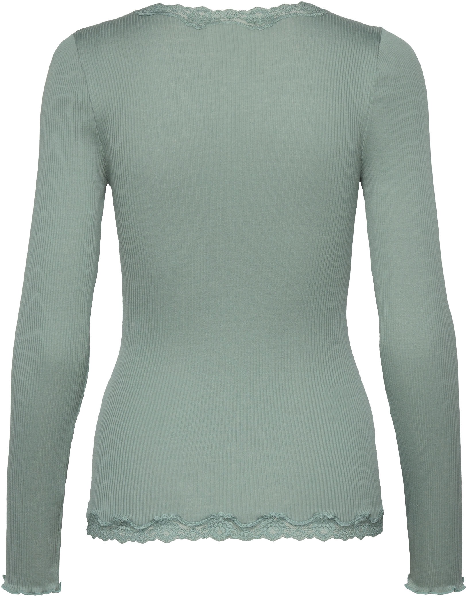 rosemunde Strickjacke »Babette Silk Cardigan«, wunderschöner Vintage-Spitzenbesatz, wertige Perlmuttknopfleiste