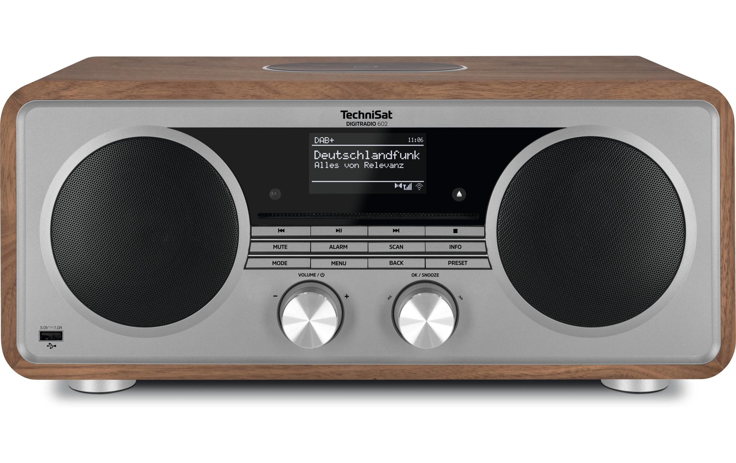 TechniSat Digitalradio (DAB+) »602«, (Digitalradio (DAB+)-FM-Tuner-Internetradio)