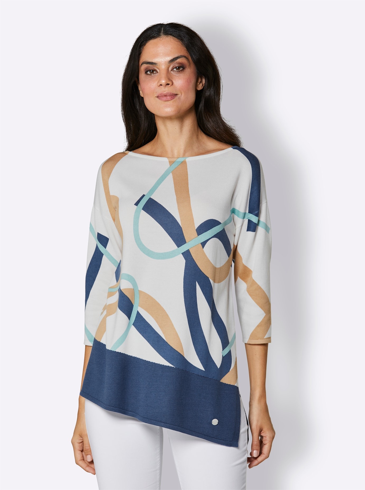 CREATION L PREMIUM Strickpullover »Modal-Baumwoll-Pullover«