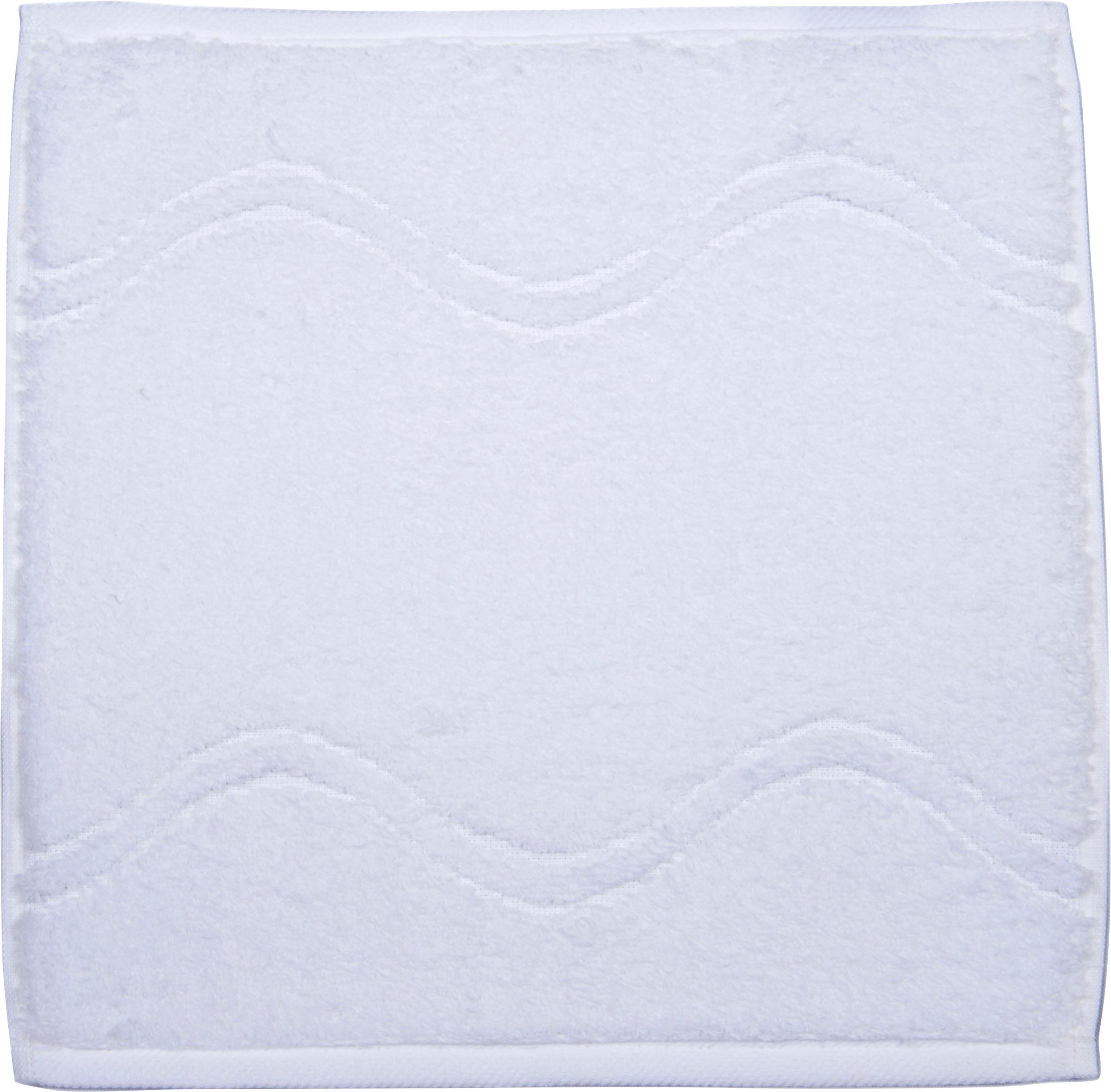 ROSS Seiftuch »Cashmere feeling«, (Packung, 6 St.), mit Wellen-Bordüre