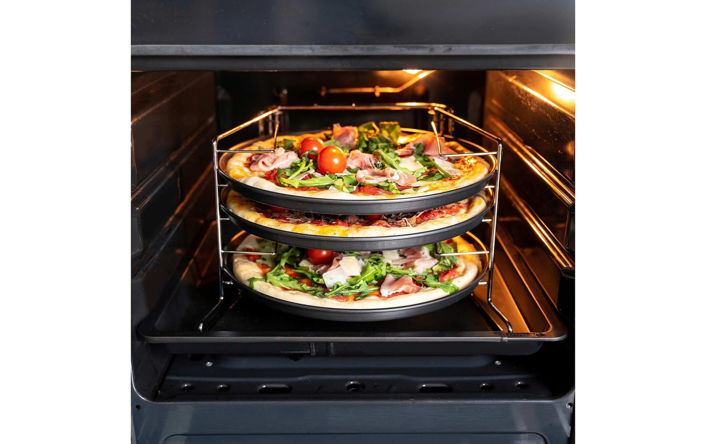 Zenker Pizzastein »Pizzablech Special Countri«, Stahl