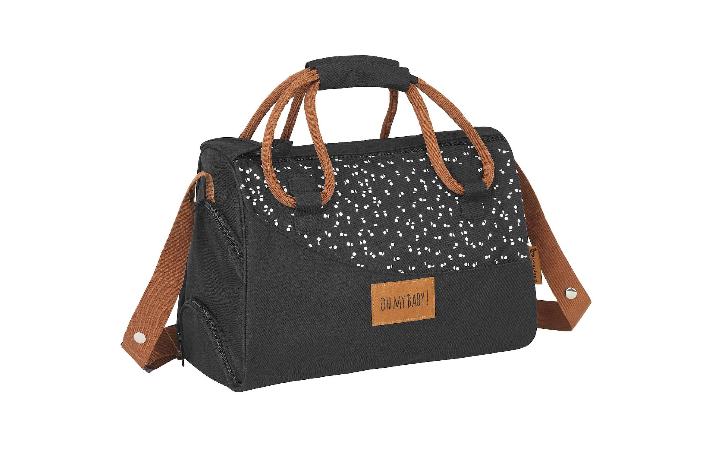 badabulle Wickeltasche »Black Caramel«