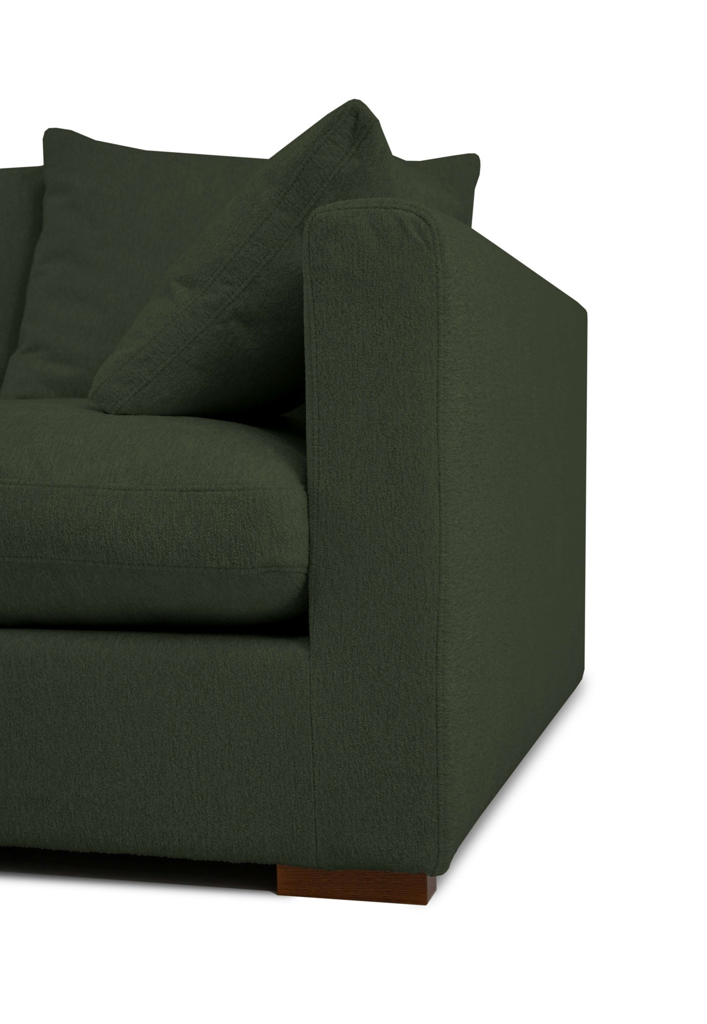 Home affaire Ecksofa »Coray«, Breite 266 cm, extra weich und kuschelig, mit Federn und Daunen