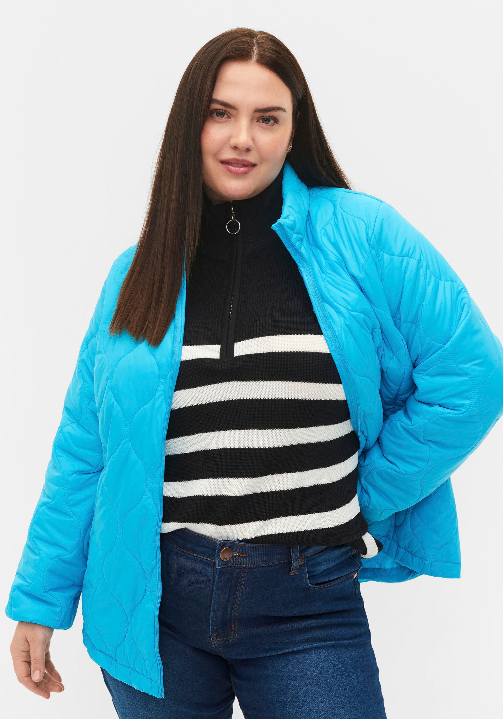 Zizzi Steppjacke »Zizzi JACKET«