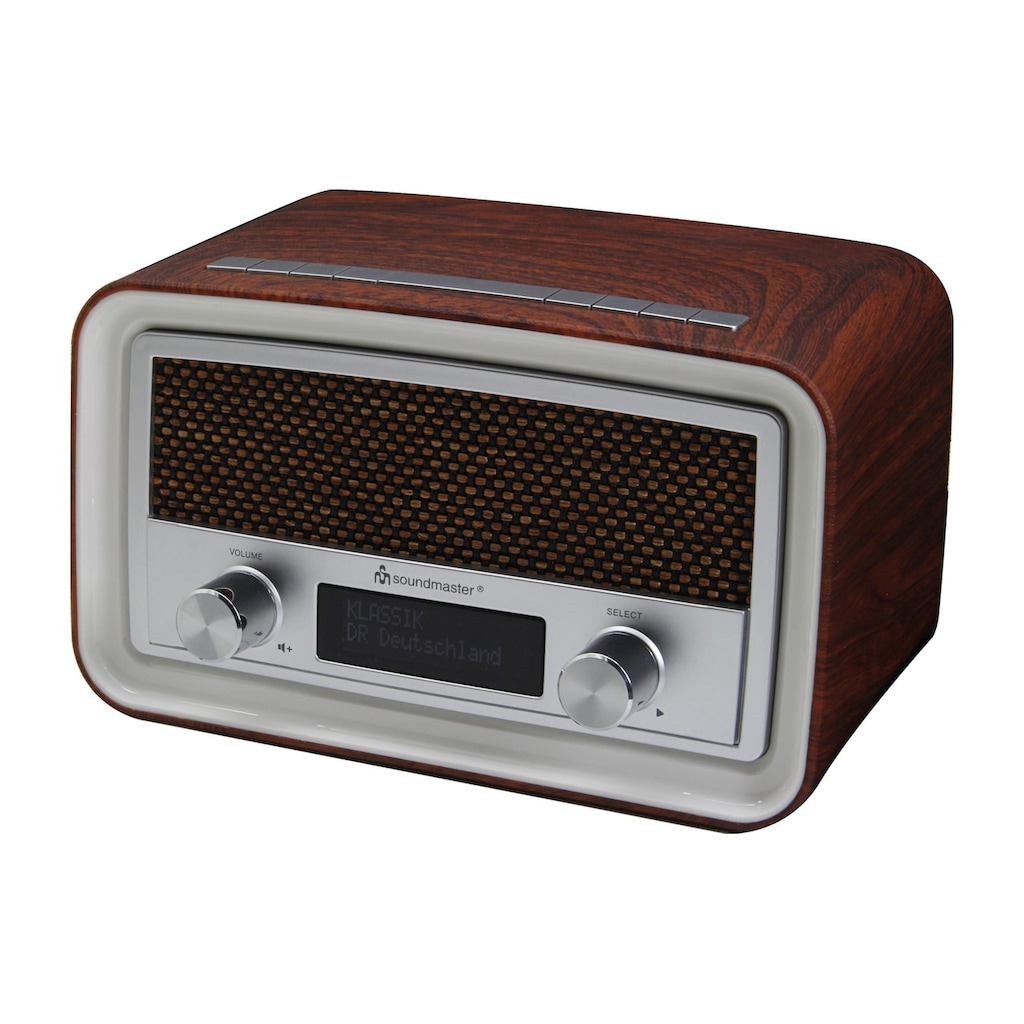 Soundmaster Radiowecker »UR190 Braun«